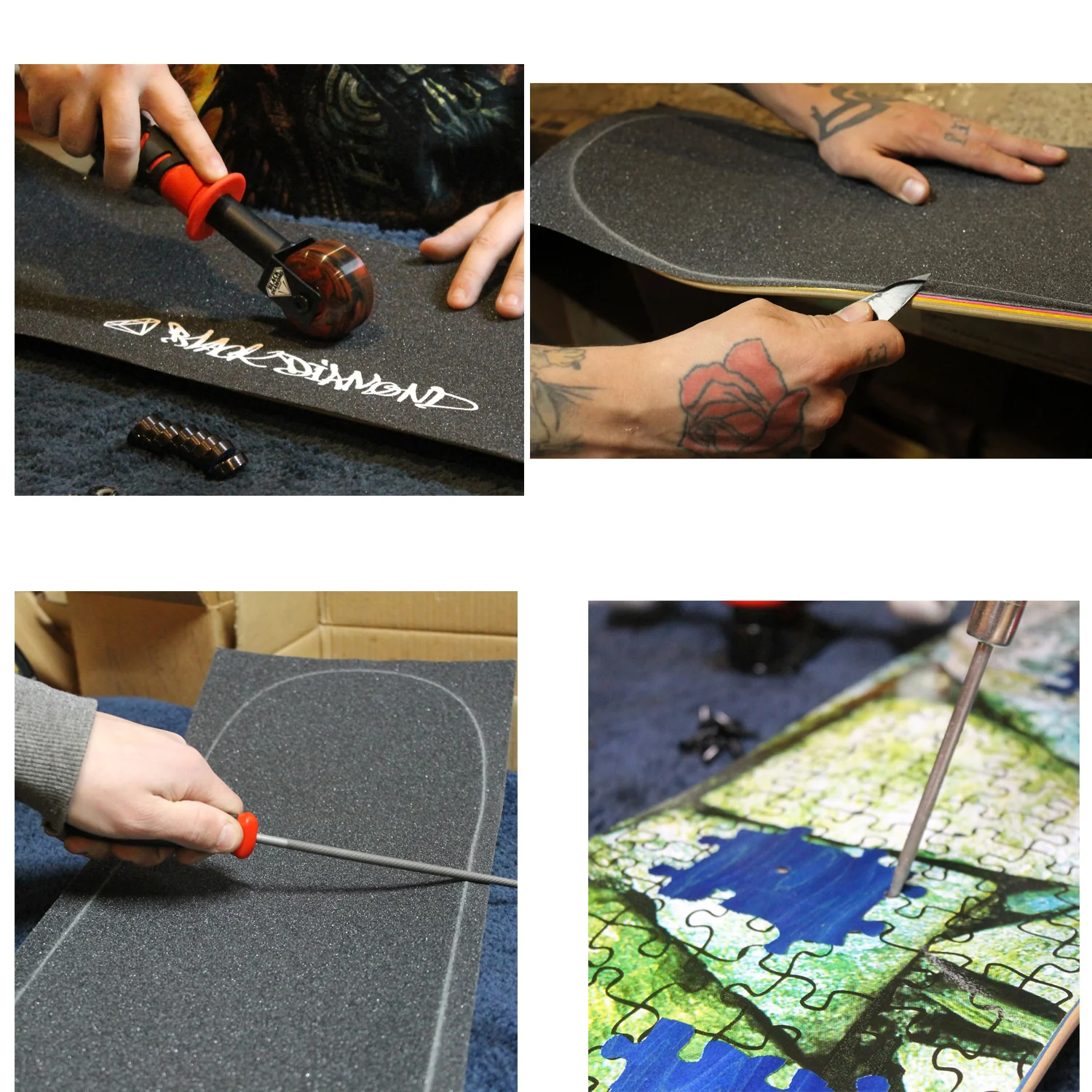 Black Diamond Grip Application Kit - Pro (Roller/File/Awl/Cutter) - Image 5