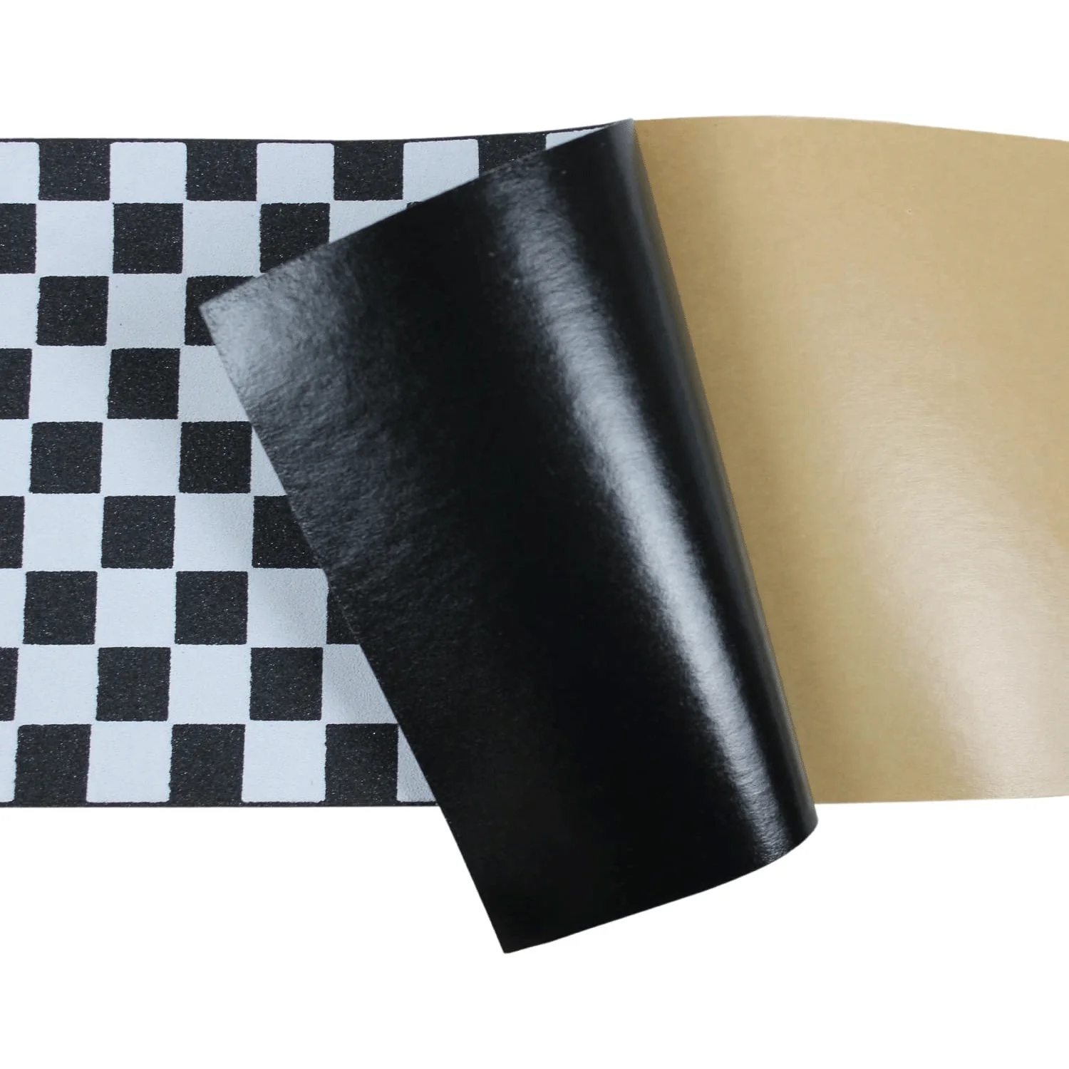 Black Diamond Scooter Griptape White Checker 4.5" x 16" - Image 4