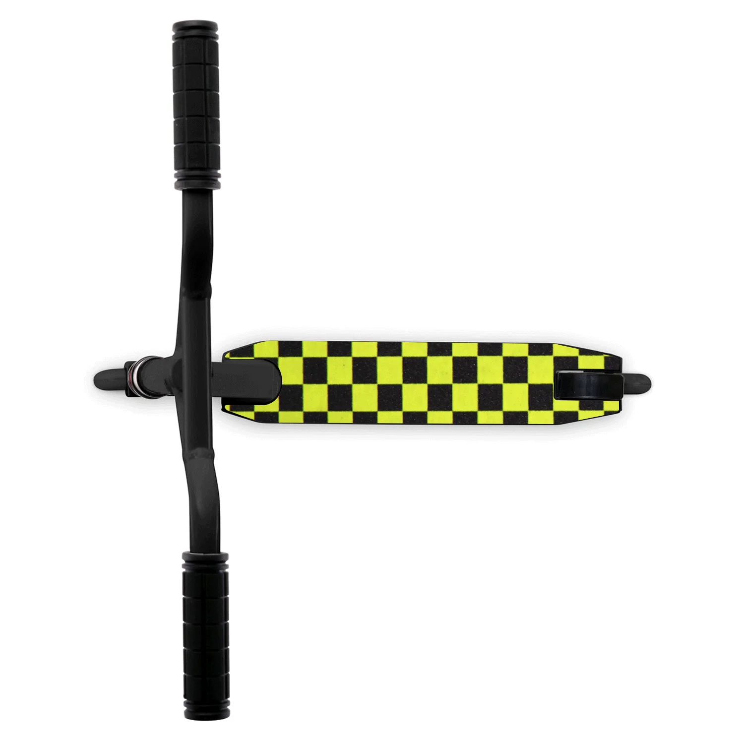 Black Diamond Scooter Griptape Yellow Checker 4.5" x 16" - Image 5