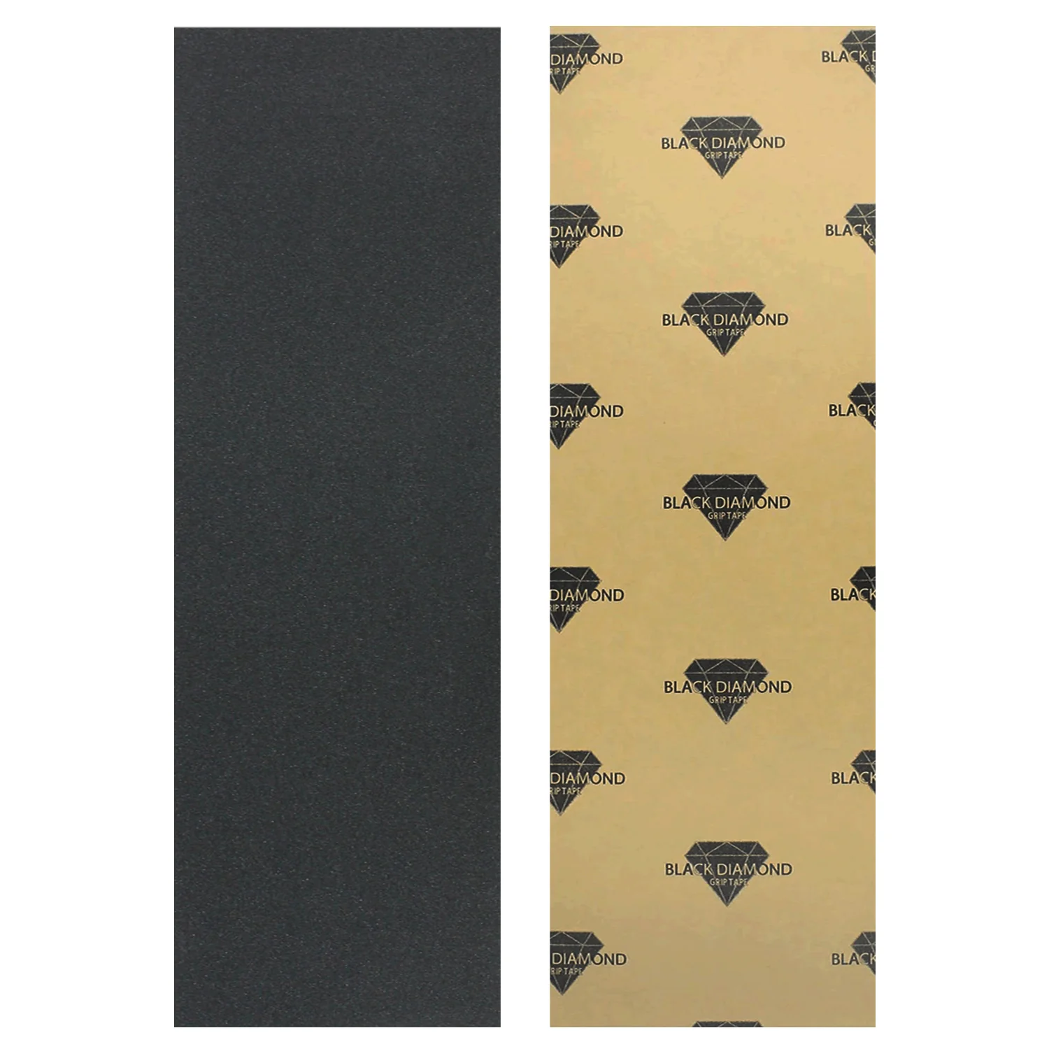 Black Diamond Skateboard Griptape 12" x 34" - Extra Wide for Big Boards
