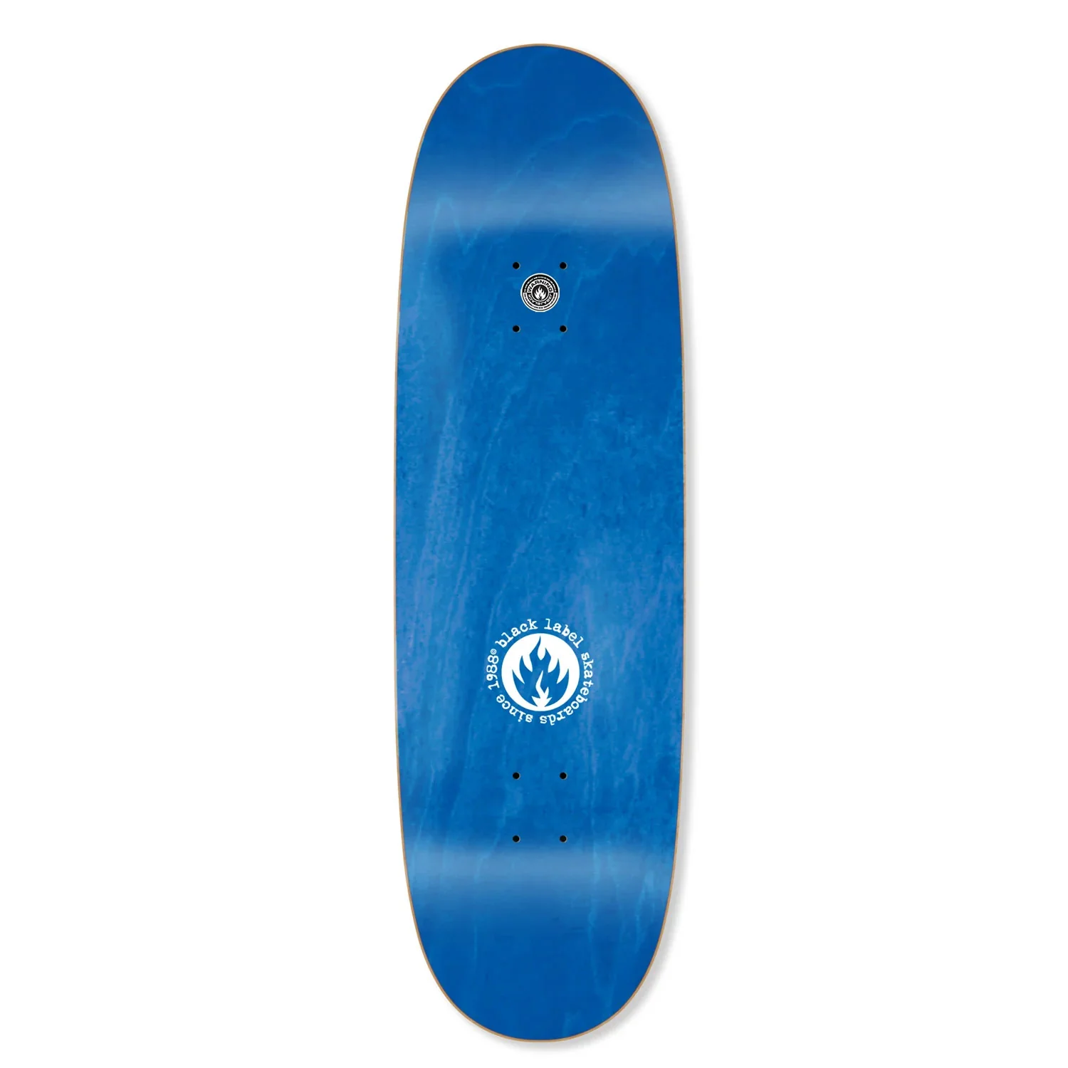 Black Label Skateboard Complete Adams Curb Shark Egg 9.5" x 32.5" - Image 2