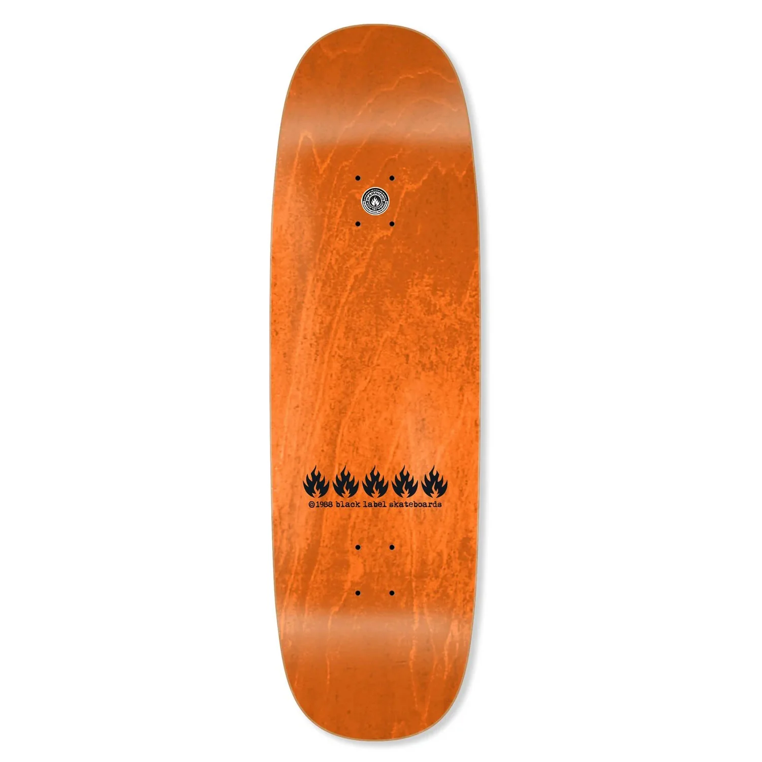 Black Label Skateboard Complete Jason Adams El Pollo Diablo Egg 9.0" x 32.2" - Image 2