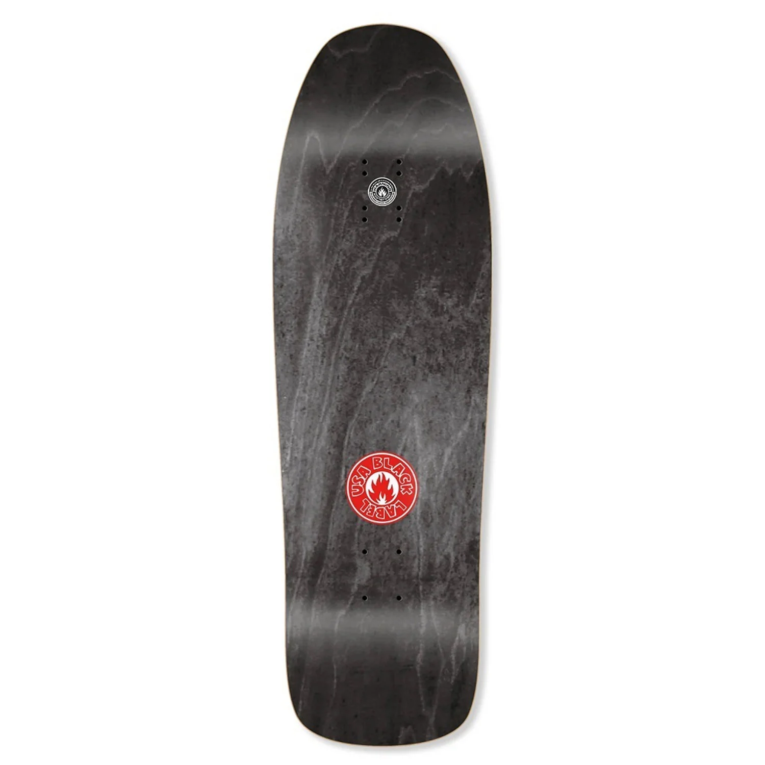 Black Label Skateboard Deck Lucero Man Van 90' Reissue 9.88" x 32.25" Black - Image 2