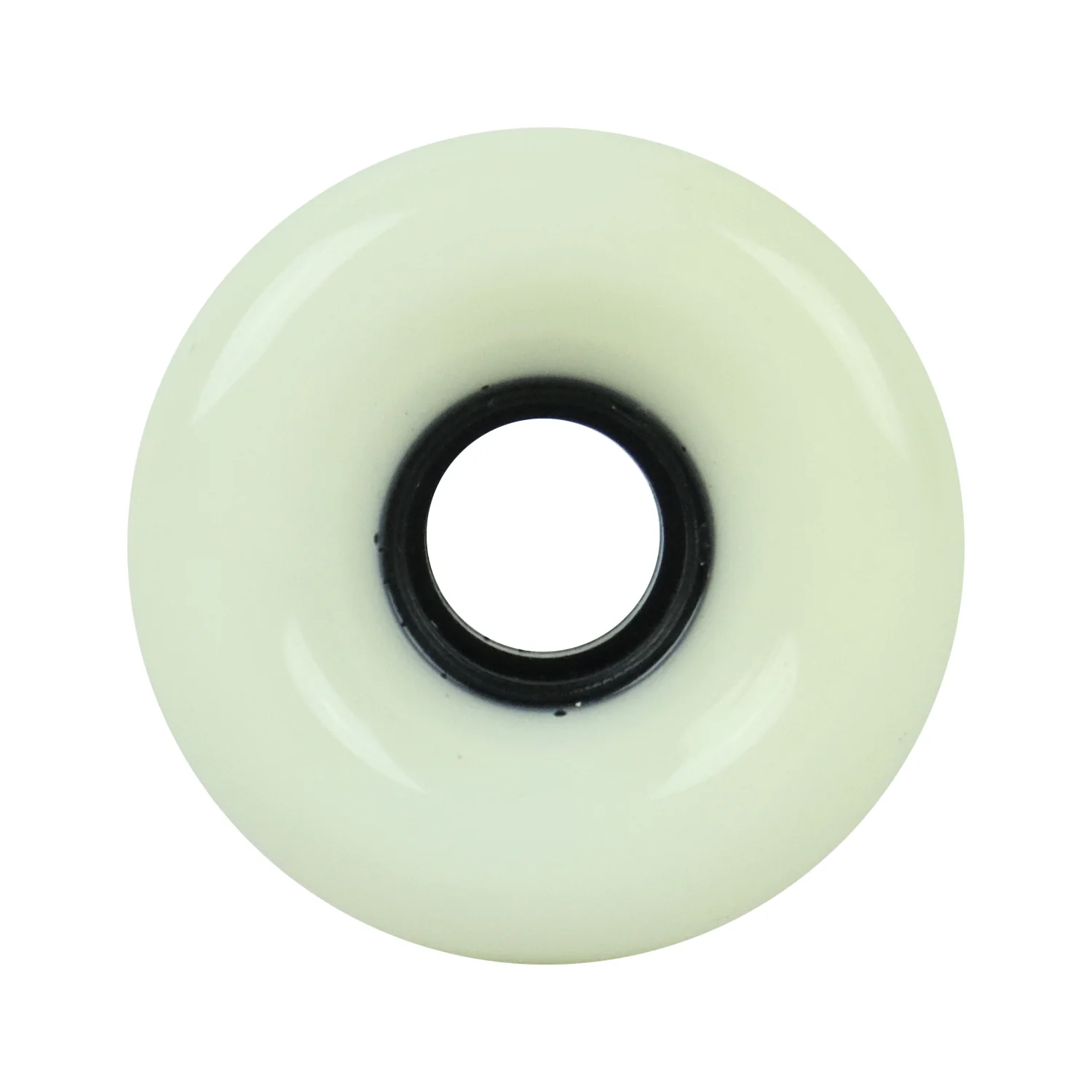 Blank Longboard Wheels 65mm x 45mm White USA Centerset Shaved 82A - Image 2