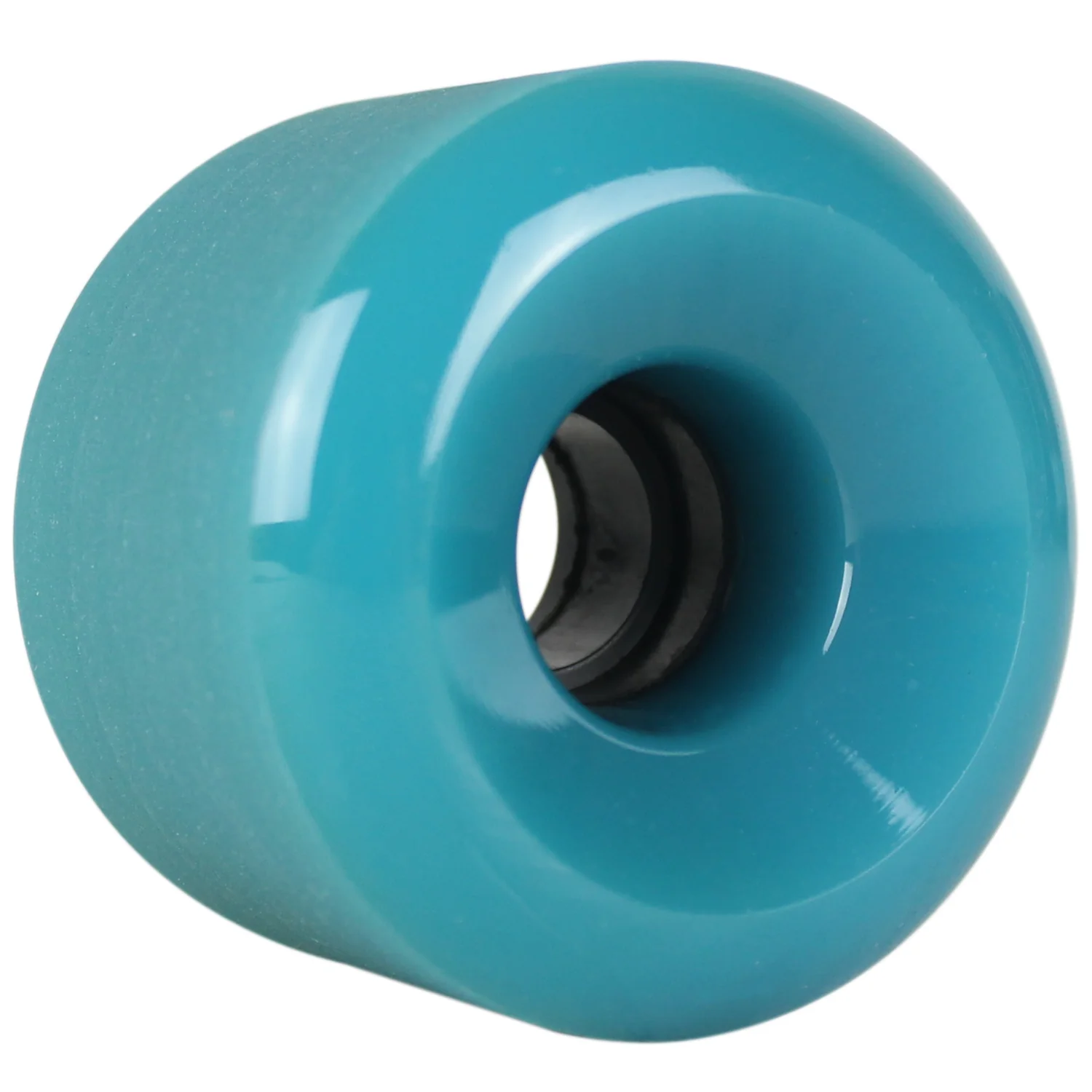 Blank Skateboard Longboard Wheels 78A USA Made Blue 64mm x 52mm - Image 3