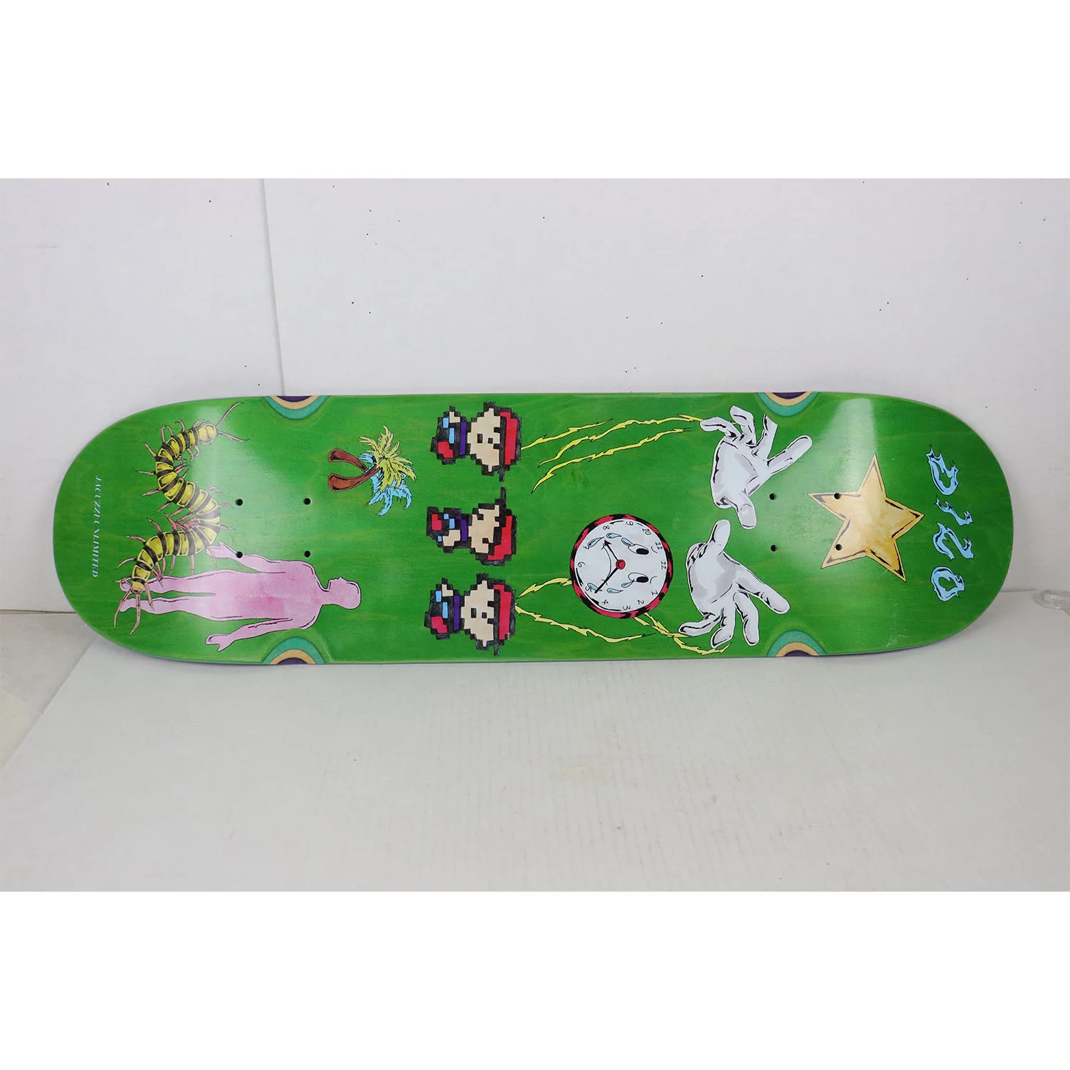 Blem Jacuzzi Skateboard Deck John Dilo Projection 8.5" x 32.3" with Grip
