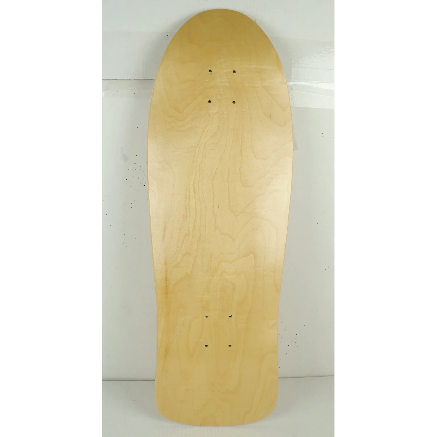 Blem Moose Skateboards Old School 10" x 30" Natural Stain Skateboard Deck