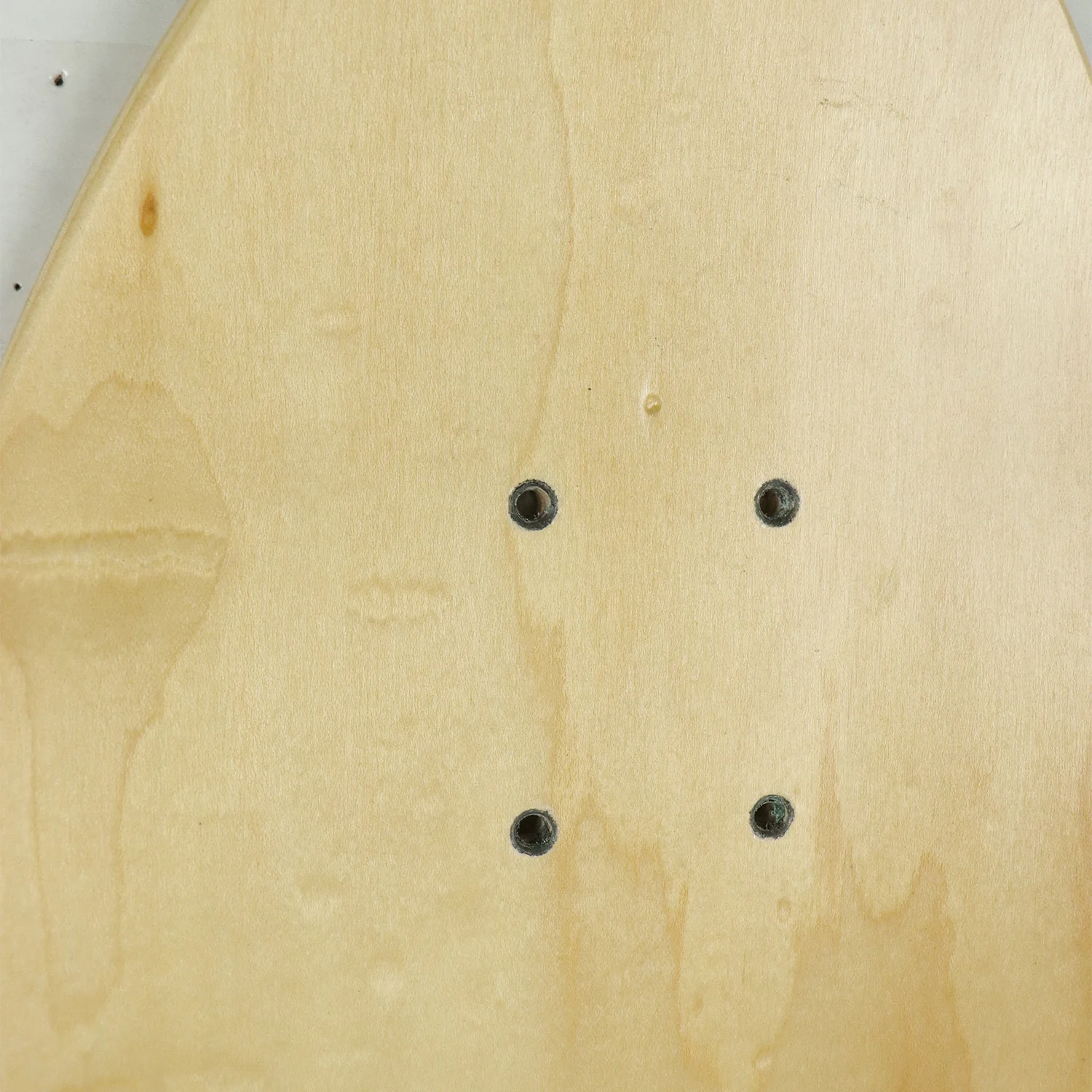 Blem Moose Skateboards Old School 10" x 30" Natural Stain Skateboard Deck - Image 3