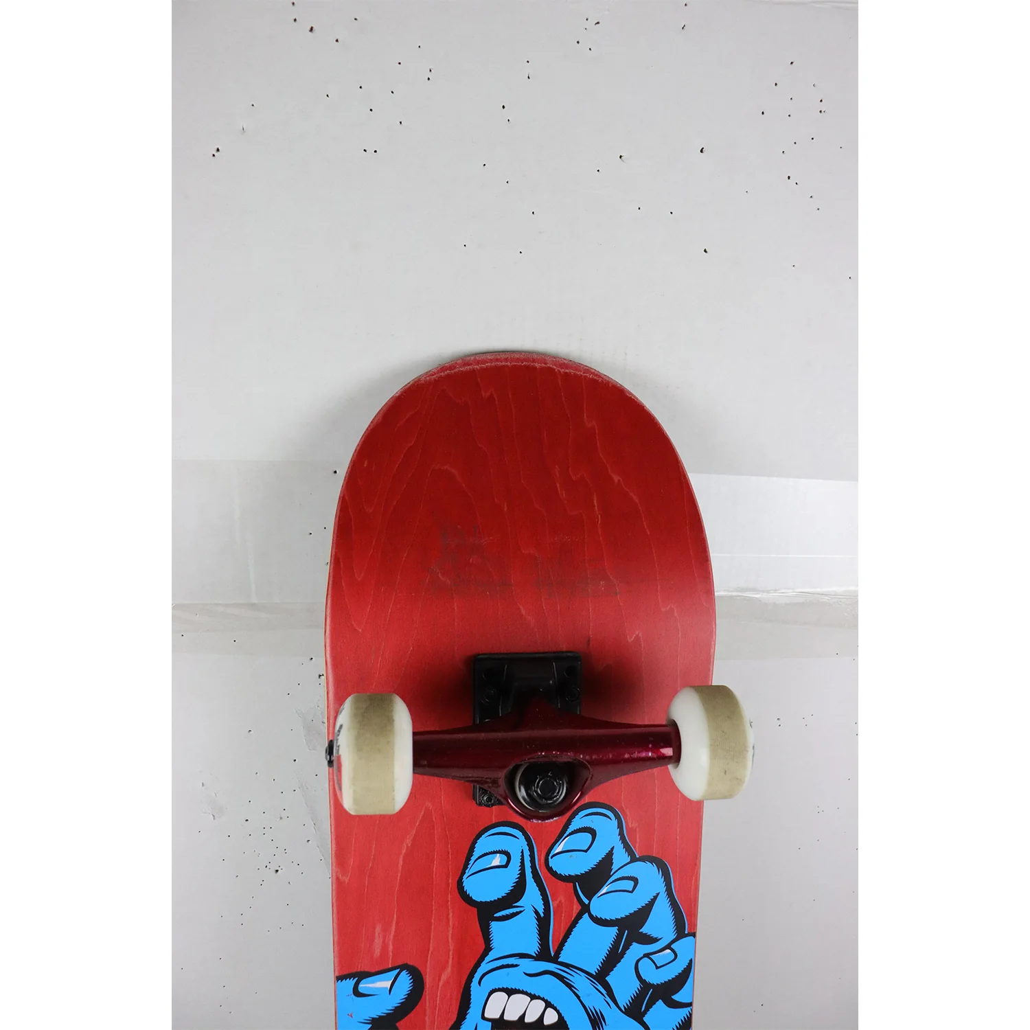 Blem Santa Cruz Skateboard Complete Screaming Hand Red 8.0" x 31.6" - Image 3
