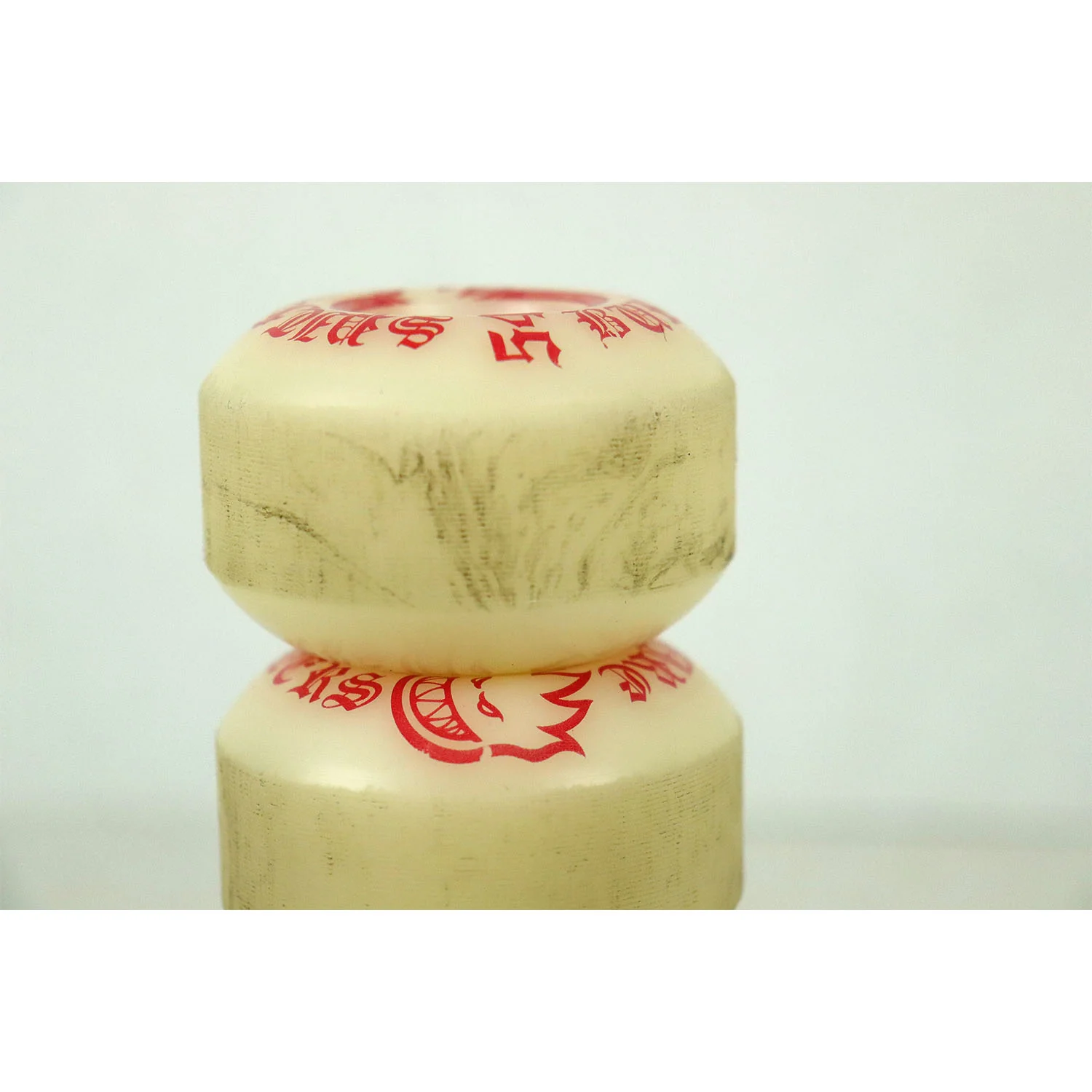 Blem Spitfire Skateboard Wheels Burners 54mm 99A White/Red - Image 2