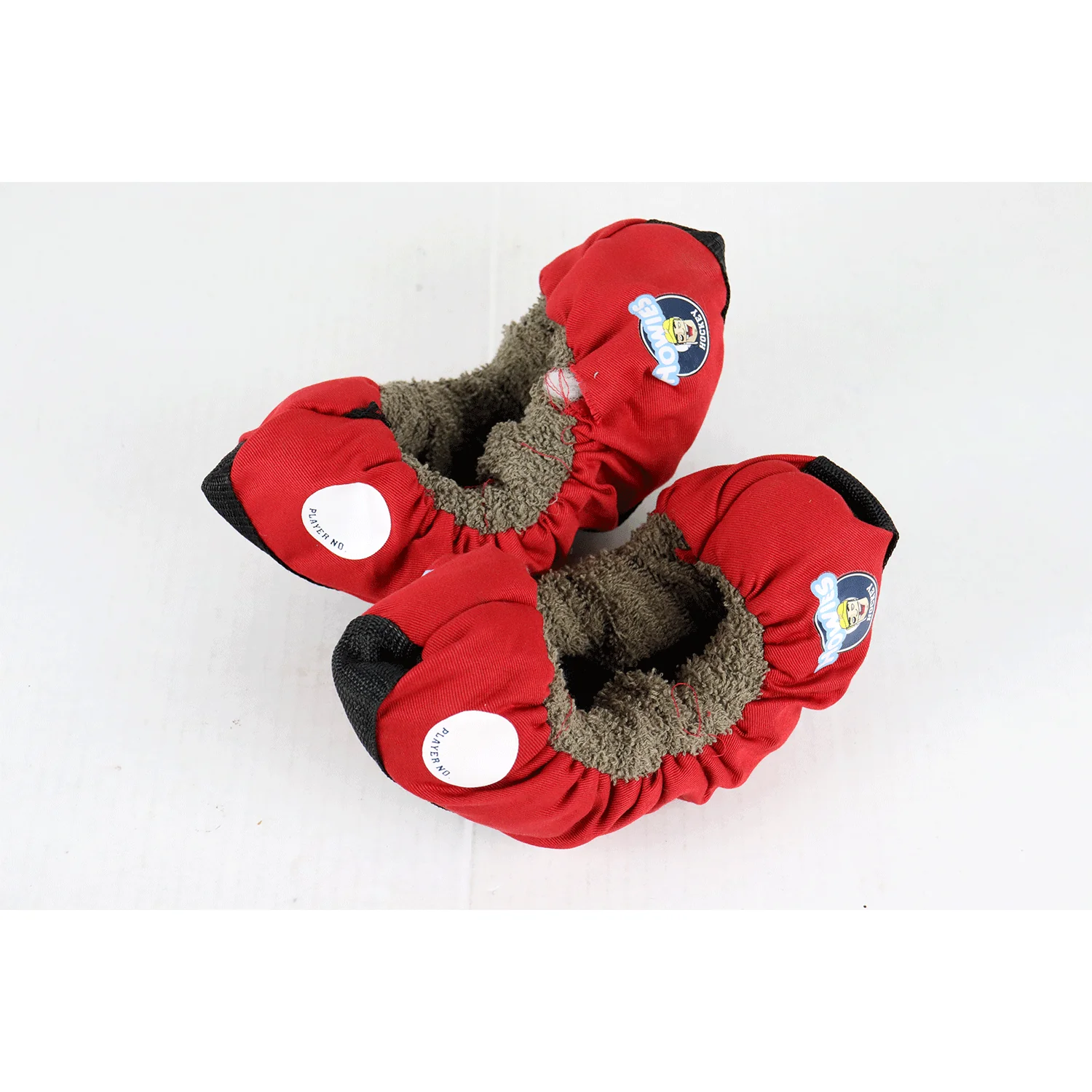 Blemished Howies Hockey Tape Premium Terry Cloth Skate Guards Junior (1.0 - 5.0) Red - Image 2