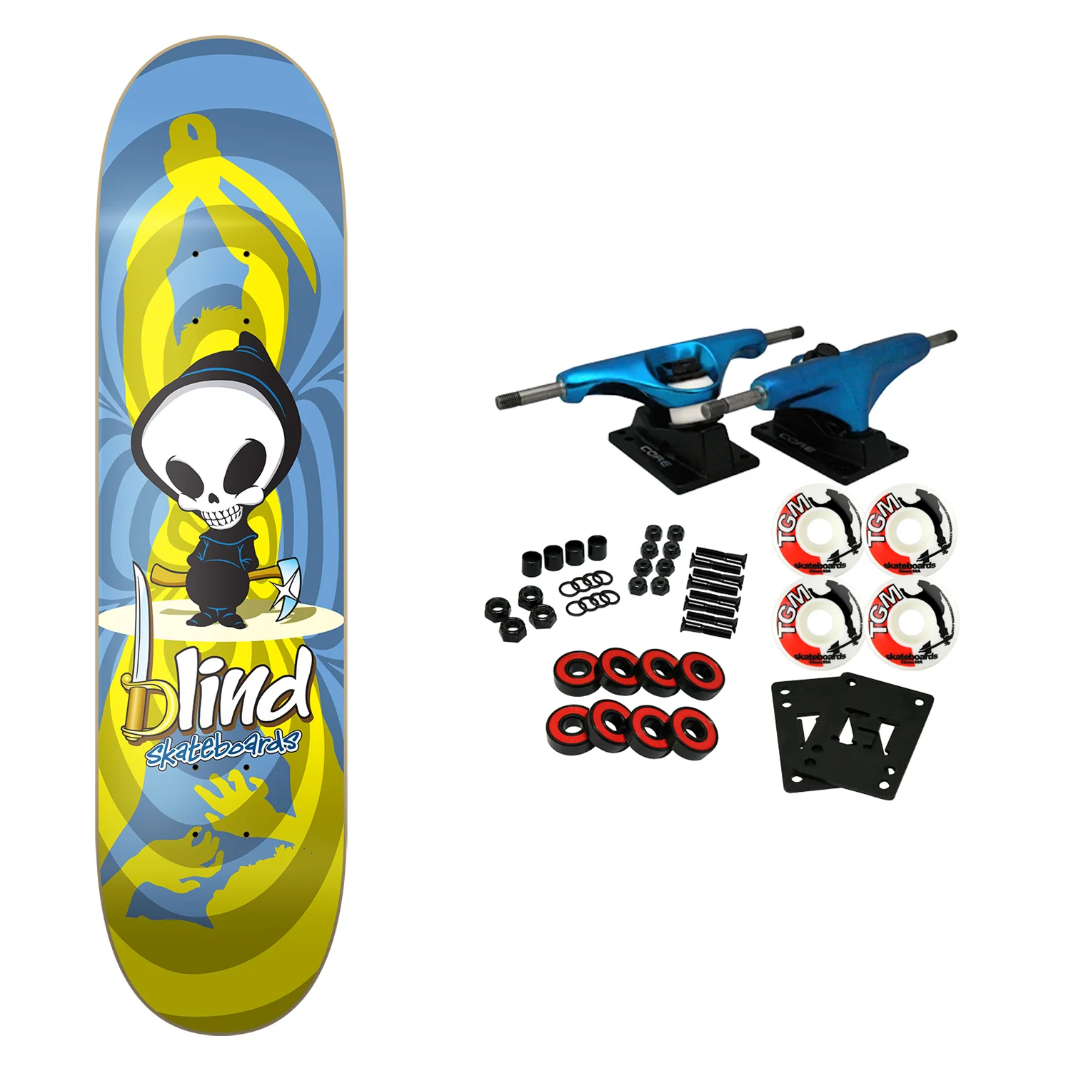 Blind Skateboard Complete Classic Saber 8.0"