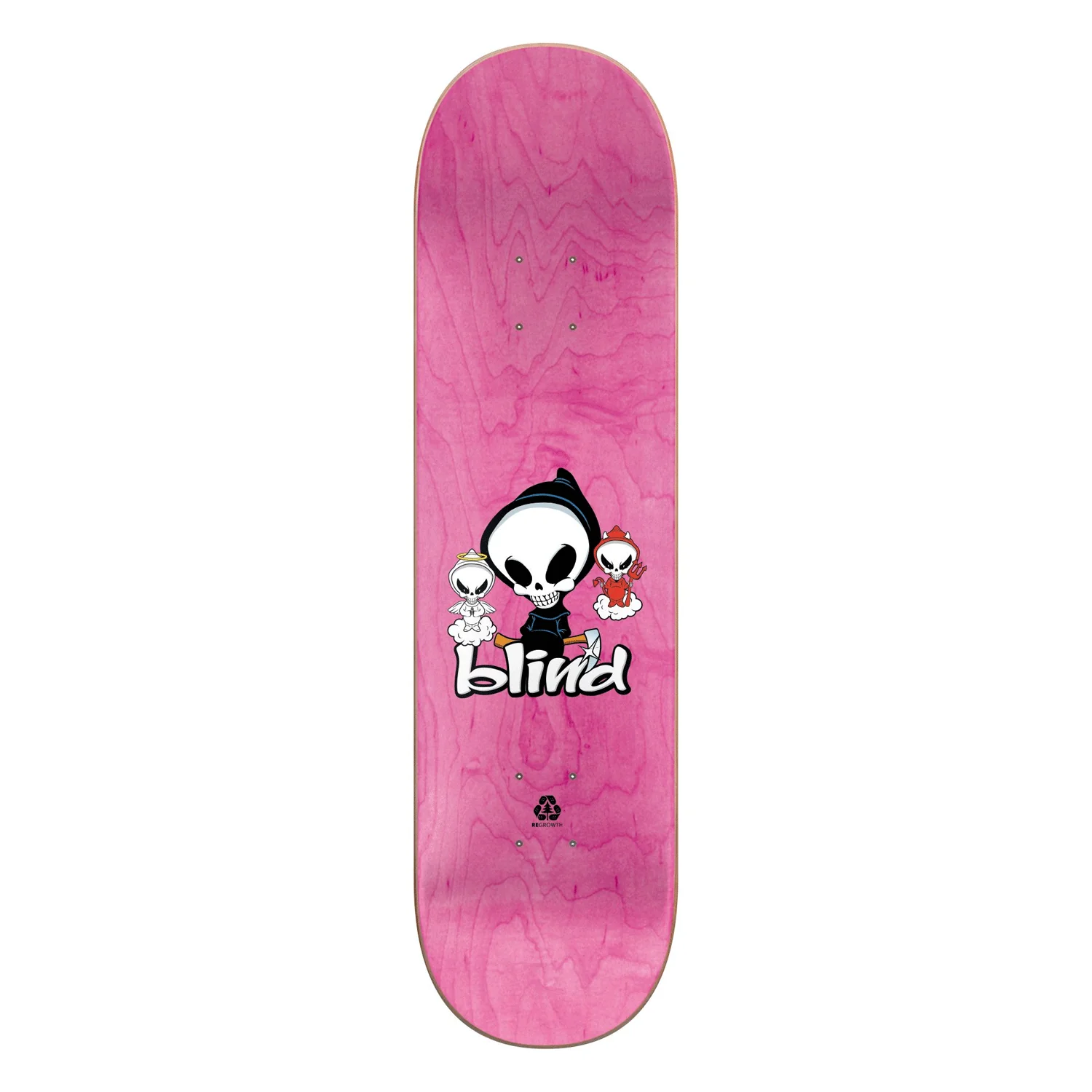 Blind Skateboard Deck Ilardi Angel Reaper 8.25" x 32" - Image 2