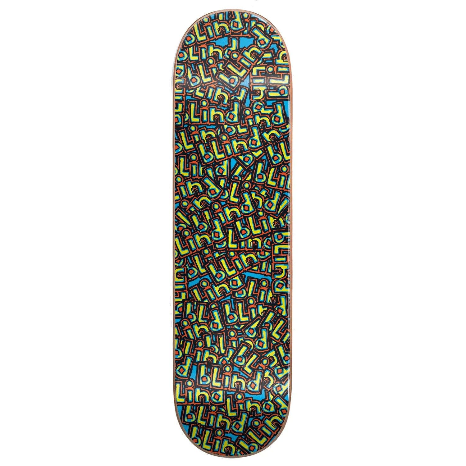 Blind Skateboard Deck OG Wallpaper Blue 8.0" x 31.6"