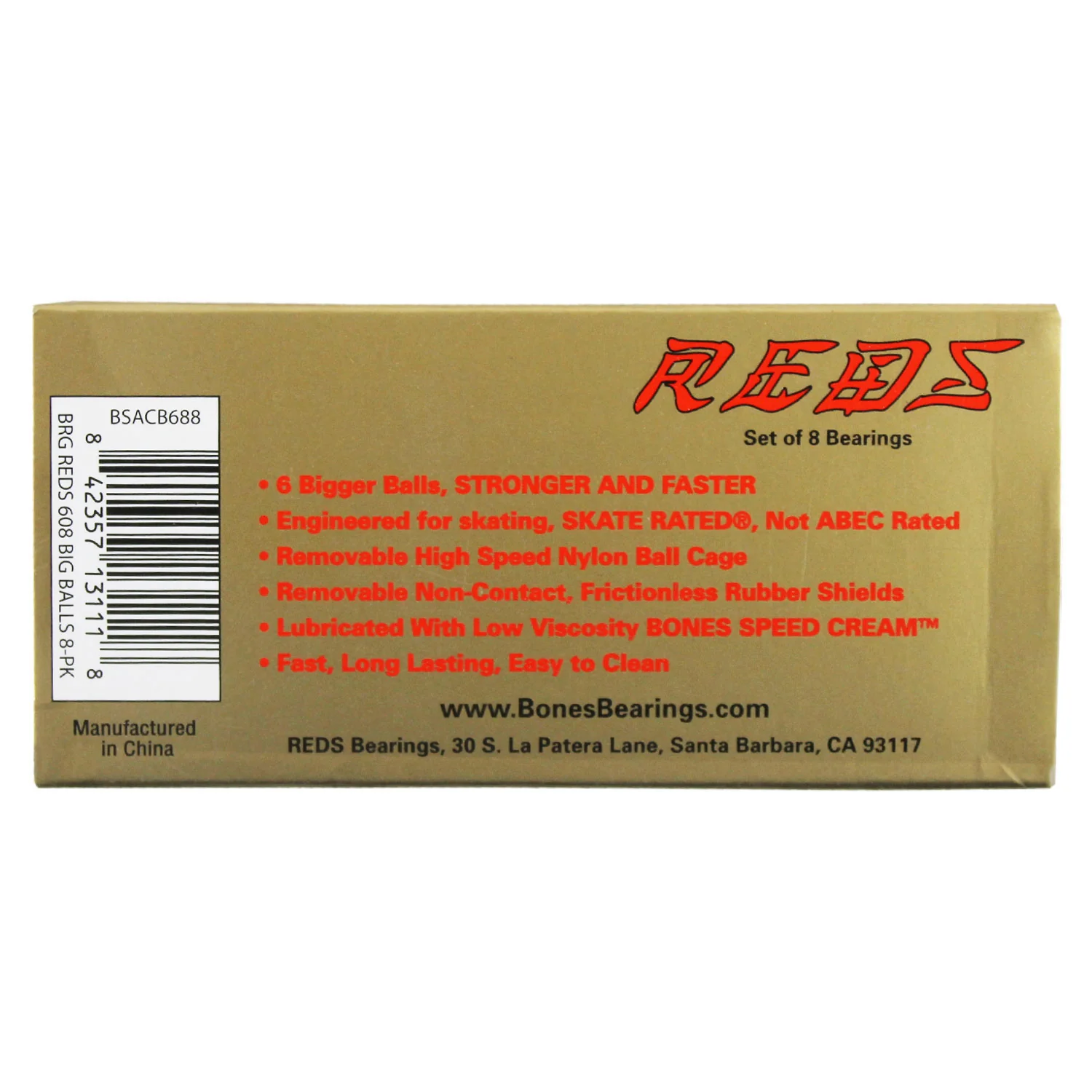 Bones Bearings Big Balls Reds - Image 3