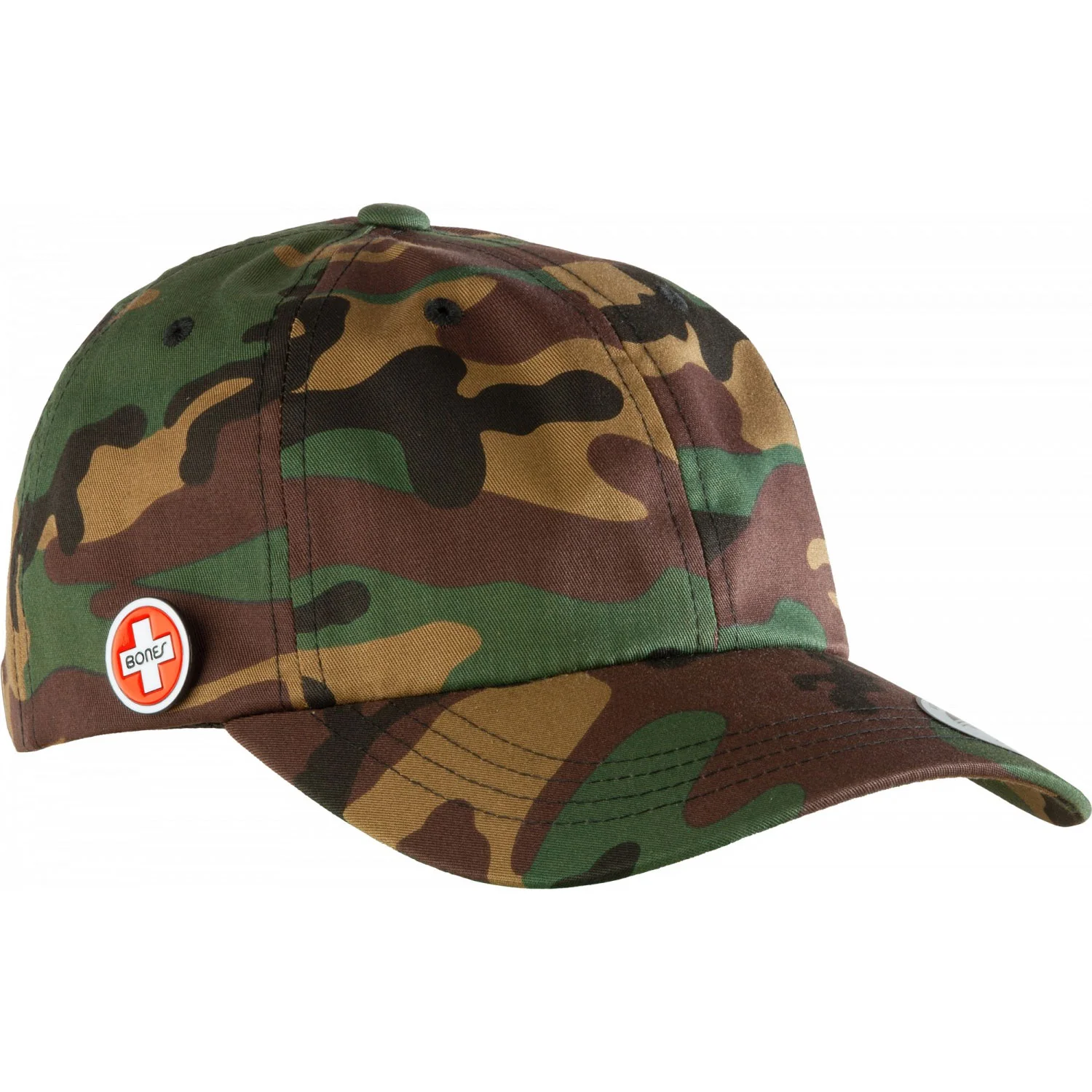 Bones Bearings Dad Pin Camo Hat - Image 2