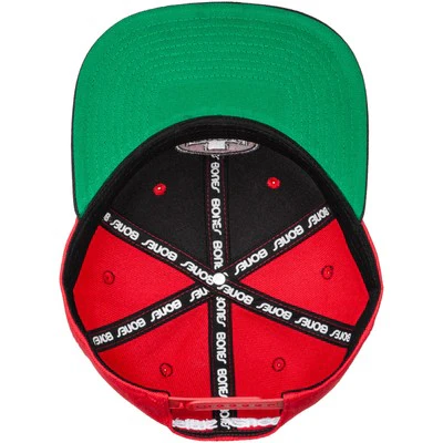 Bones Bearings Hat 6-Panel Red - Image 2