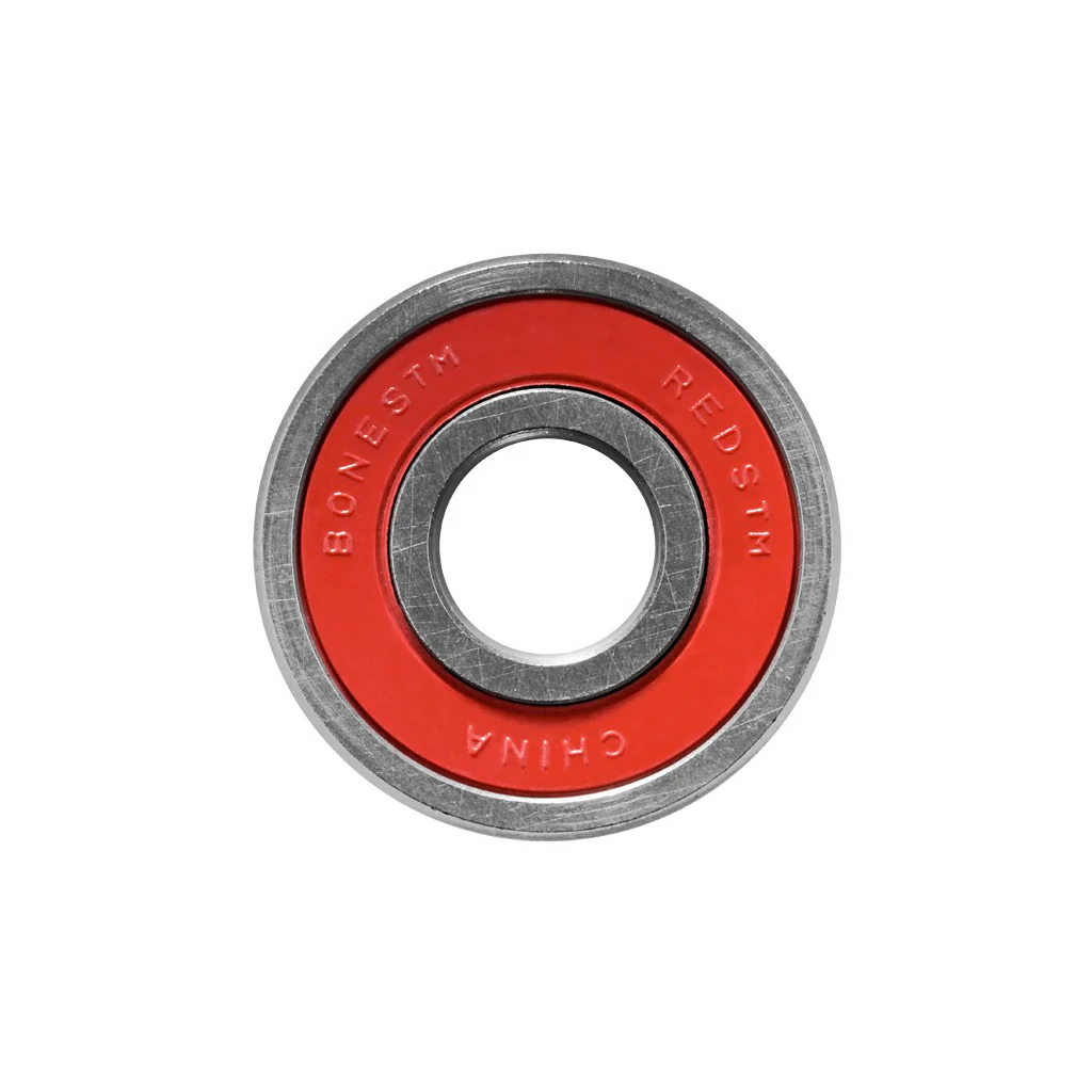 Bones Bearings Roller Skate Bearings - Reds 16-Pack (7mm, Size 627) - Image 2