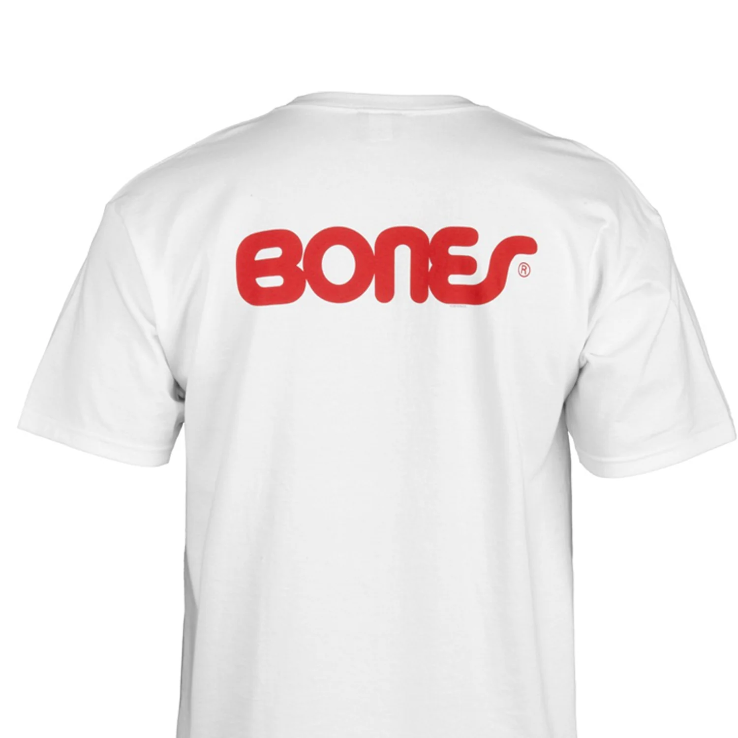 Bones Bearings Shirt Swiss Text White - Image 2