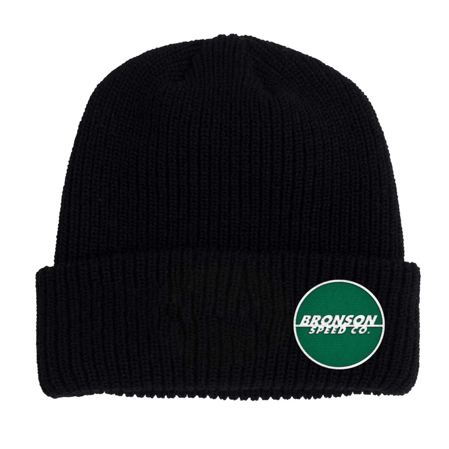 Bronson Speed Co Beanie Spot Logo Shoreman Black