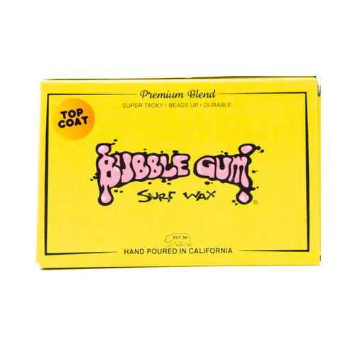 Bubble Gum Surf Wax Premium Blend Warm Single Bar