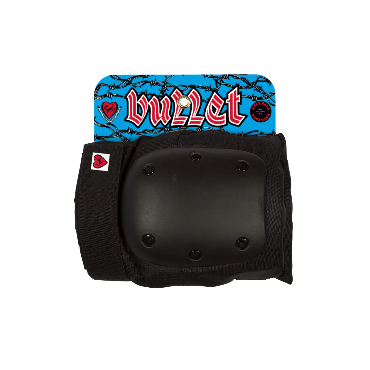 Bullet Knee Pads Black Size XL