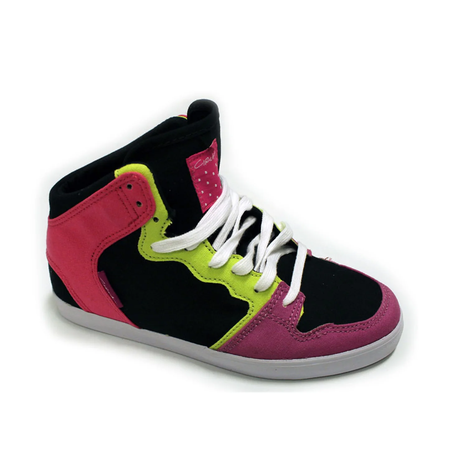 C1rca Shoes 99 Slim Vulc Black/Pink/Lime Womens