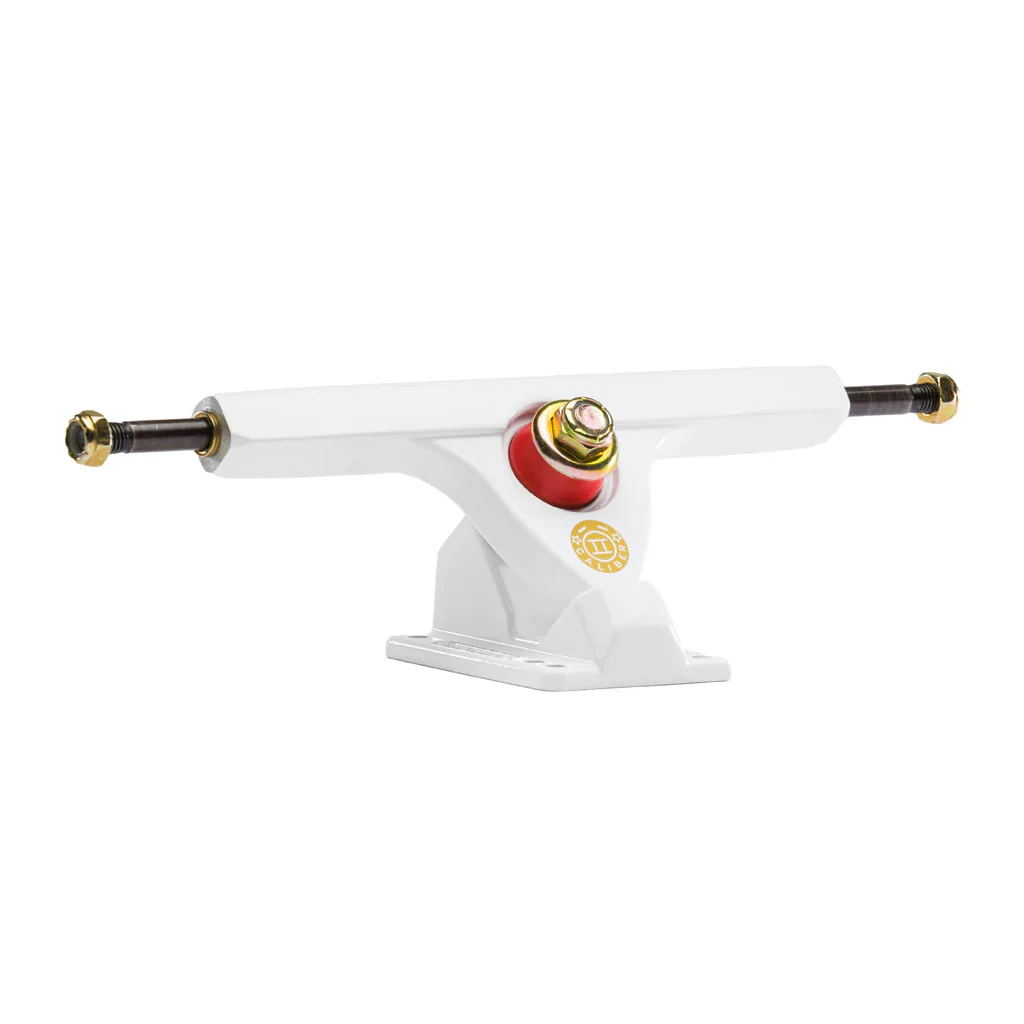 Caliber Longboard Trucks II 50 Degree White Gold 184mm (10") - Set of 2 - Image 2