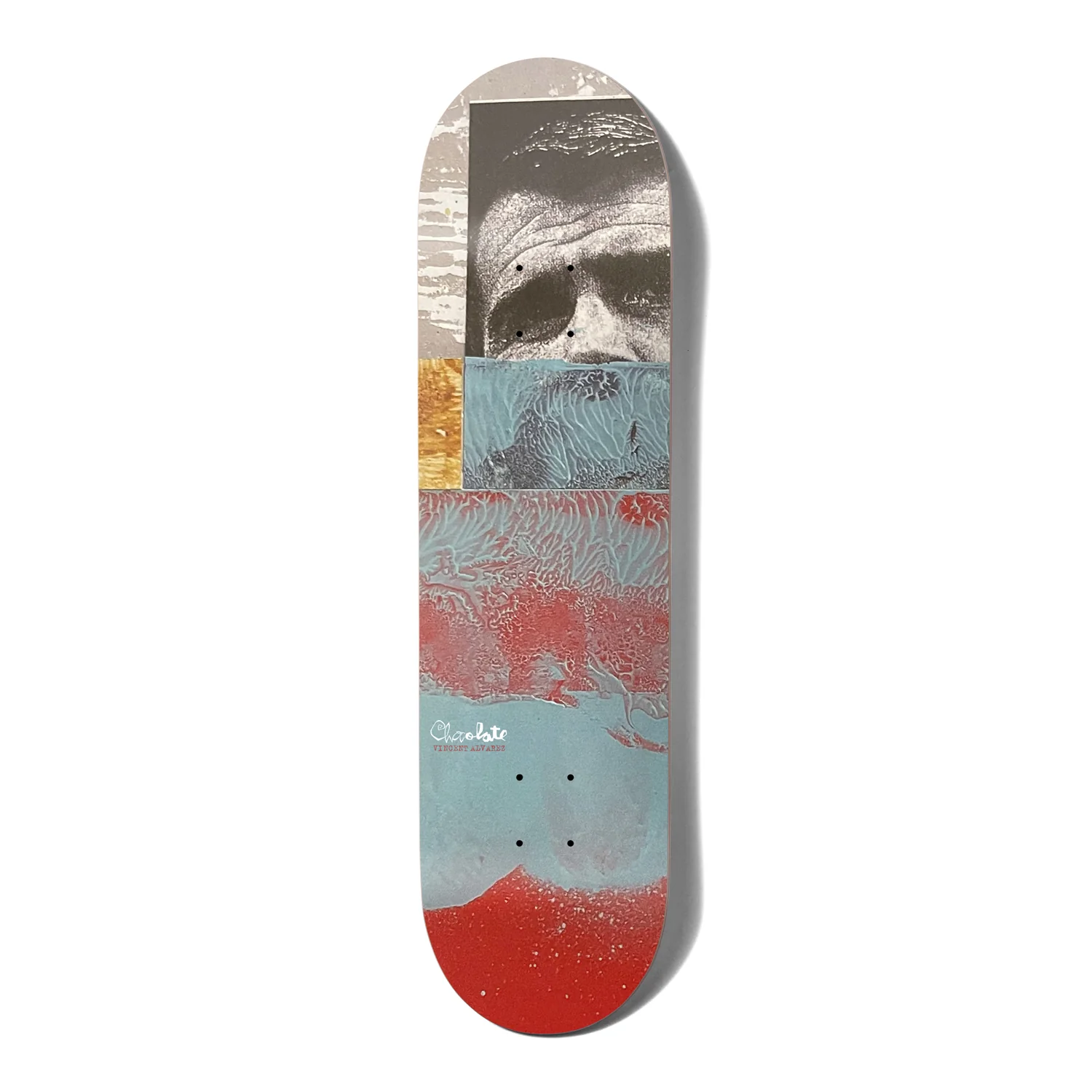 Chocolate Skateboard Deck Alvarez Lost Singles 8.25" x 31.875"