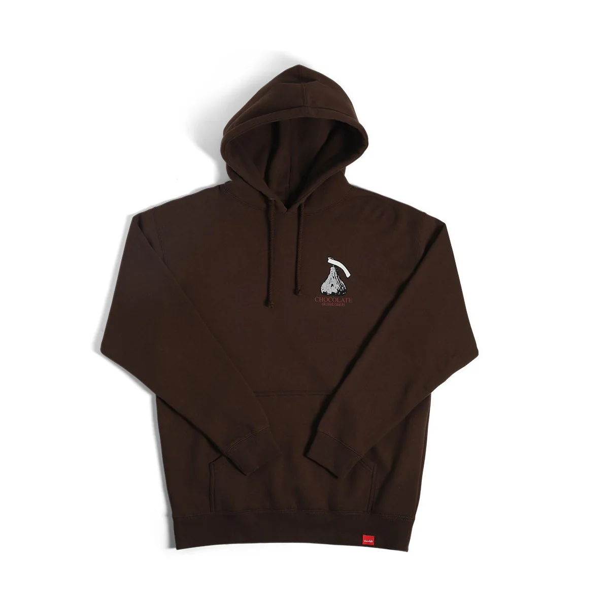 Chocolate Skateboards Hoody Kiss Pullover Brown