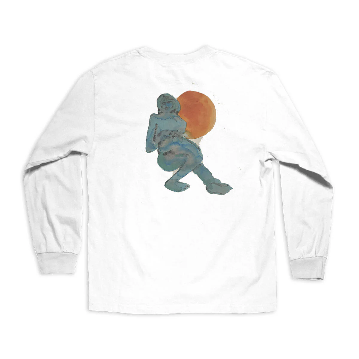 Chocolate Skateboards Longsleeve Shirt Dream Beach White - Image 2