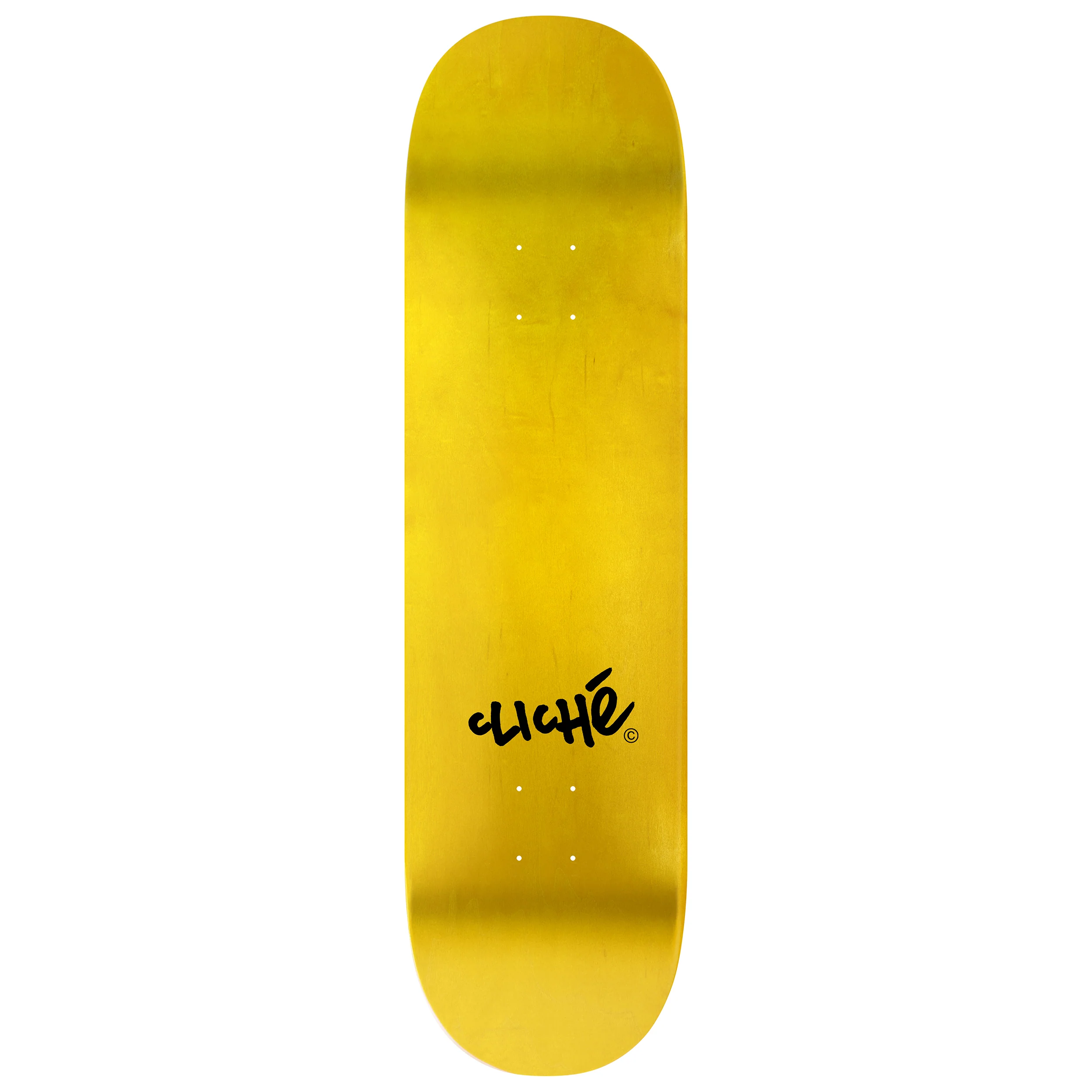 Cliche Skateboard Deck V-PLY Construction 8.375" x 32.2" - Image 2
