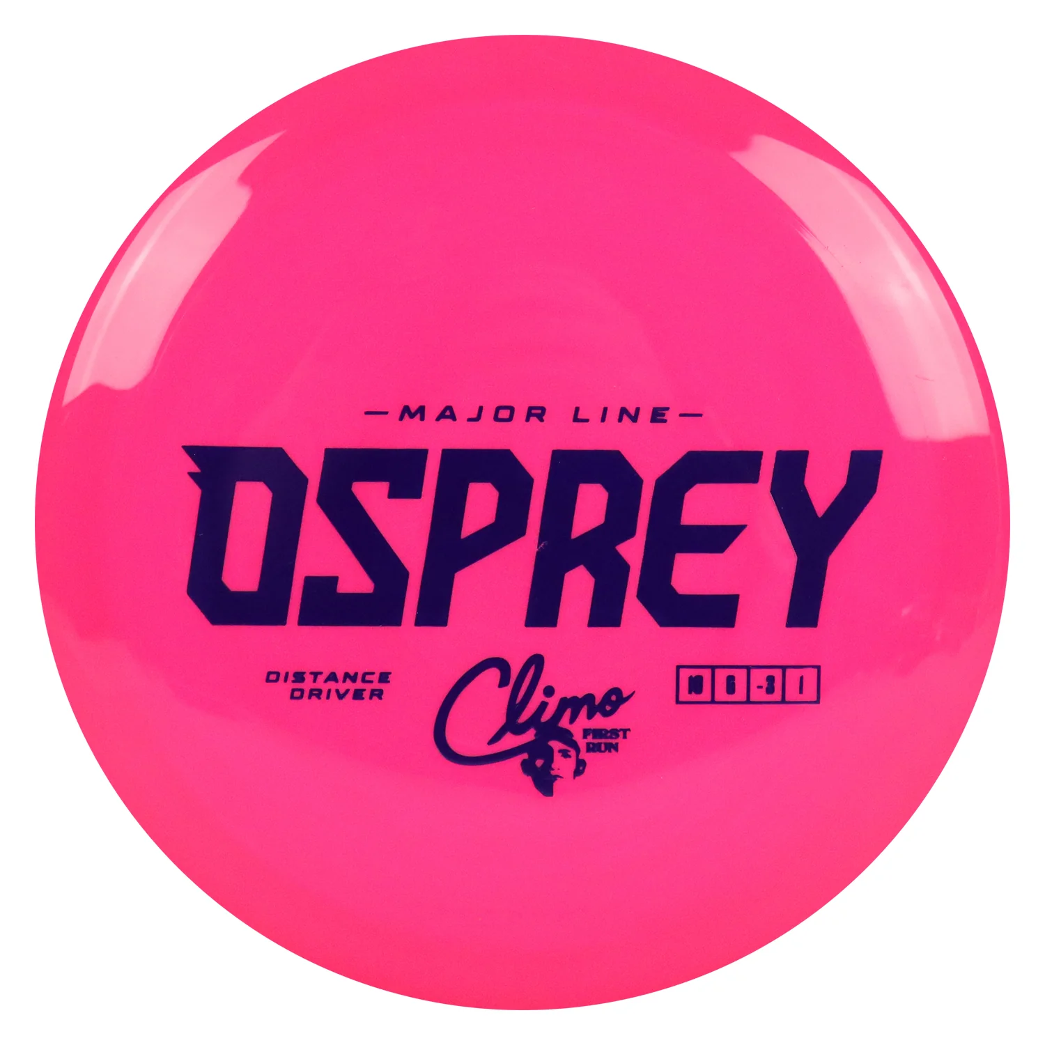 Climo Disc Golf Major Line First Run Osprey Distance Driver 10/6/-3/1 - Choose Exact Disc - Image 2