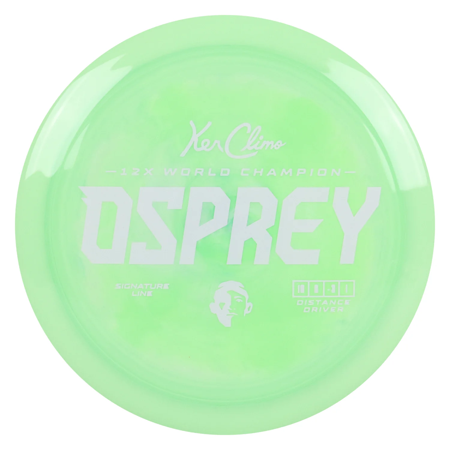 Climo Disc Golf Signature Line Osprey Distance Driver 10/6/-3/1 - Choose Exact Disc - Image 5