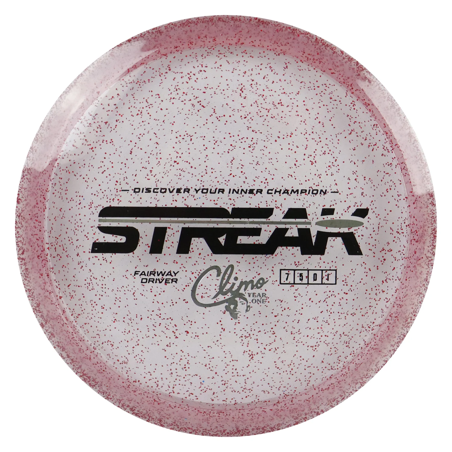 Climo Disc Golf Victory Line Sparkle Year 1 Streak Fairway Driver 7/5/0/1 - Choose Exact Disc - Image 3
