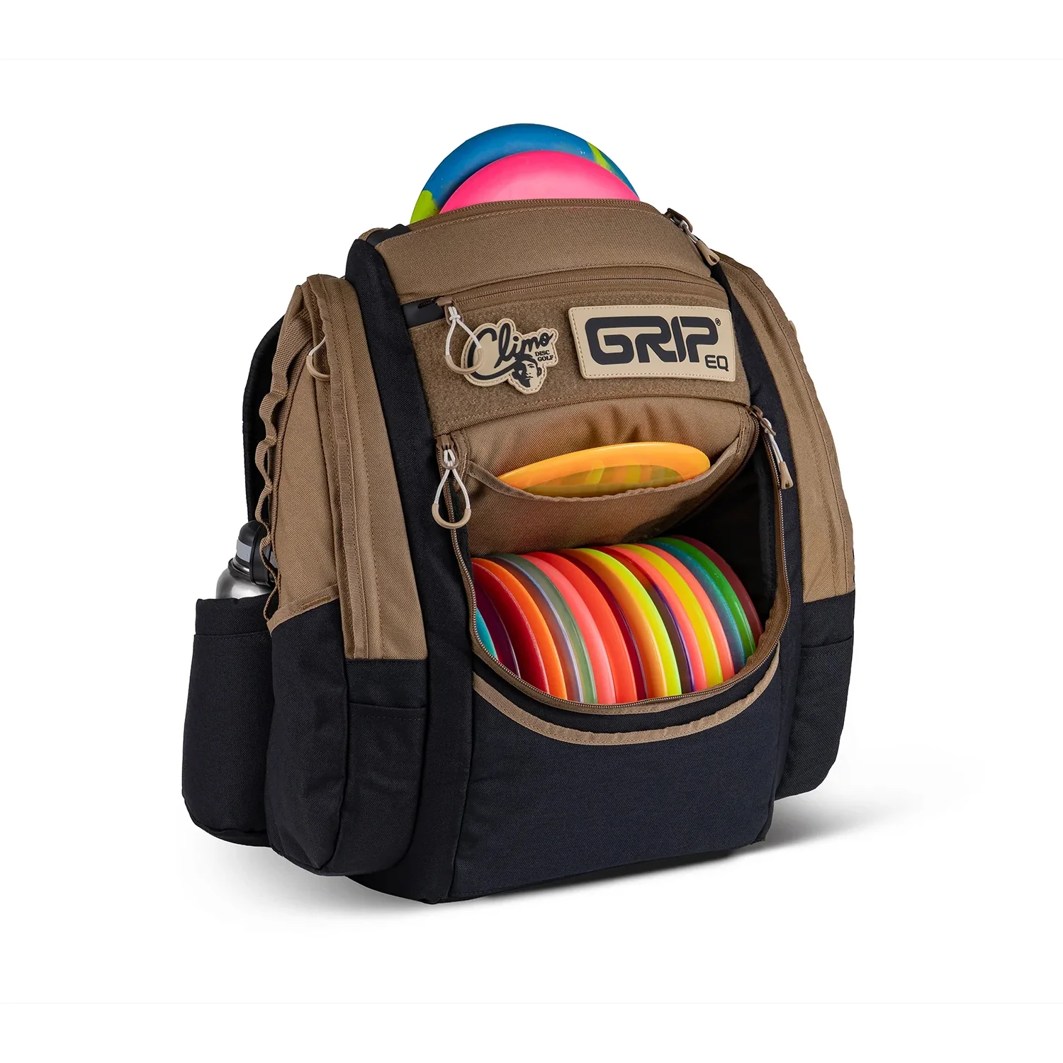 Climo Discs X GRIPeq ATS Disc Golf Bag - with Double-Foil Glow Trophy Line Belleair - Choose Color - Image 6