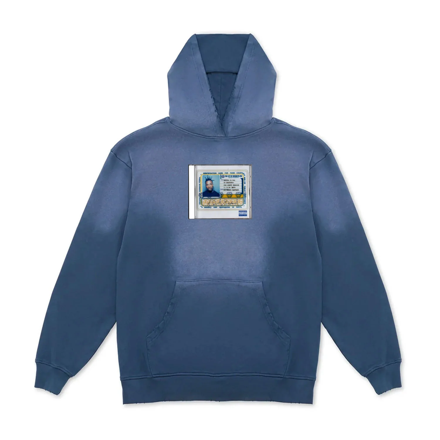 Color Bars Skateboards Hoody ODB ID Card Blue