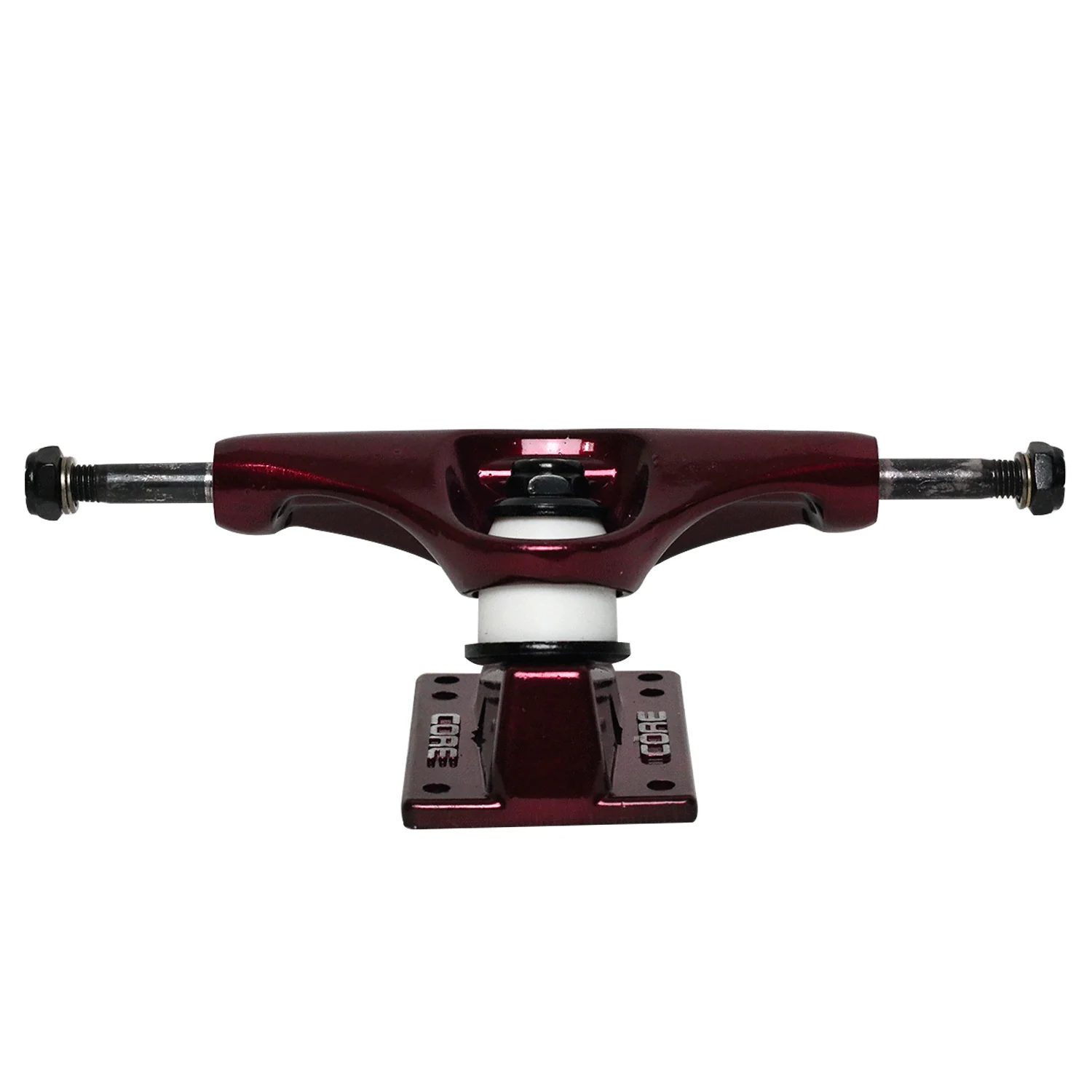 Core Hollow Skateboard Trucks 8.0" + 54mm Spitfire Burners Wheels, Abec 5 Bearings - Image 3