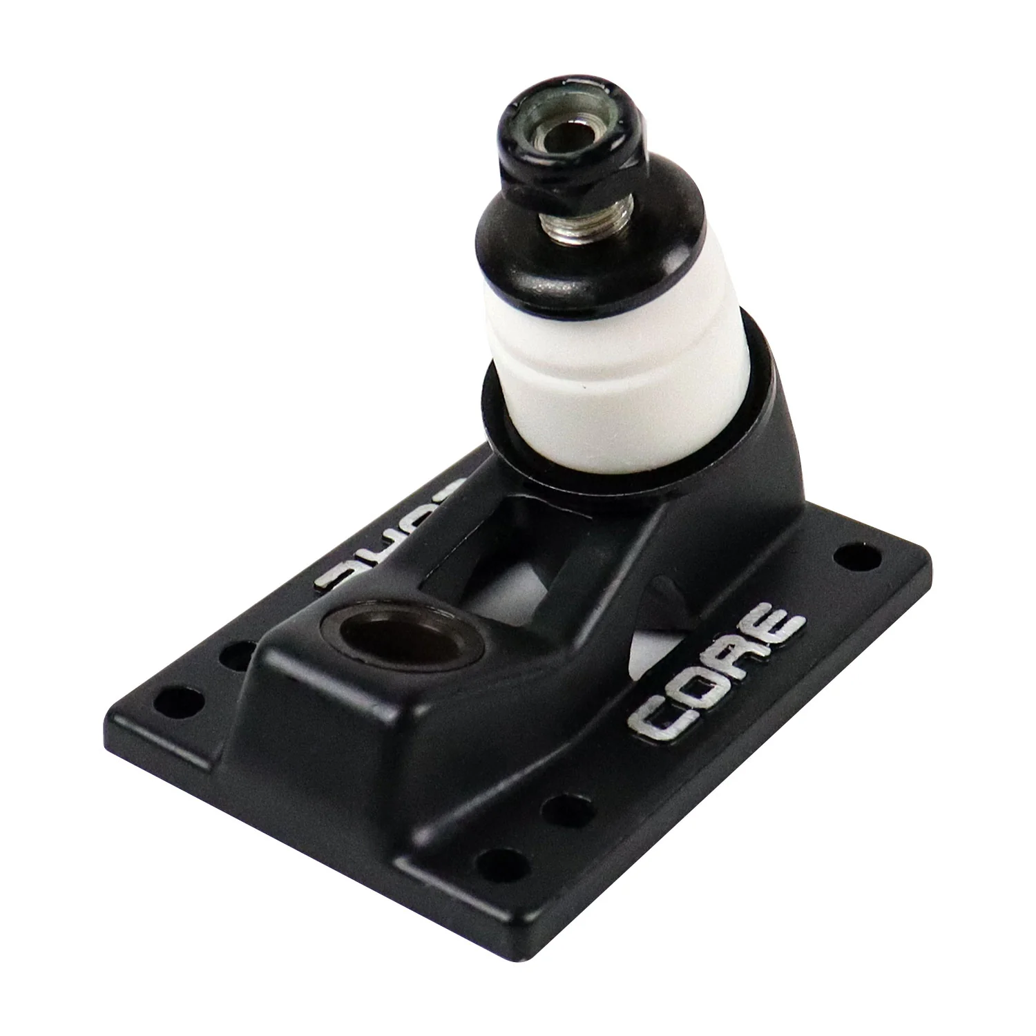 Core Trucks 6-Hole Baseplates Hollow Kingpin Black with 95A Bushings (2-Pack) - Image 5
