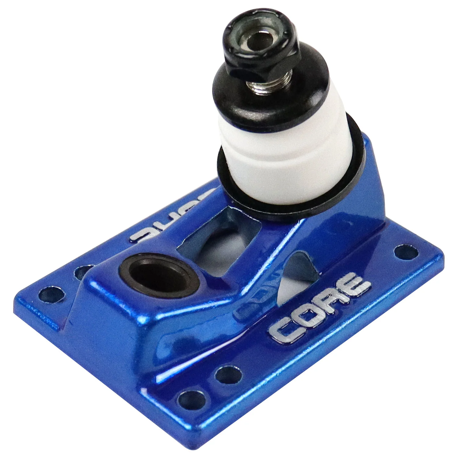 Core Trucks 6-Hole Baseplates Hollow Kingpin Blue with 95A Bushings (2-Pack) - Image 5