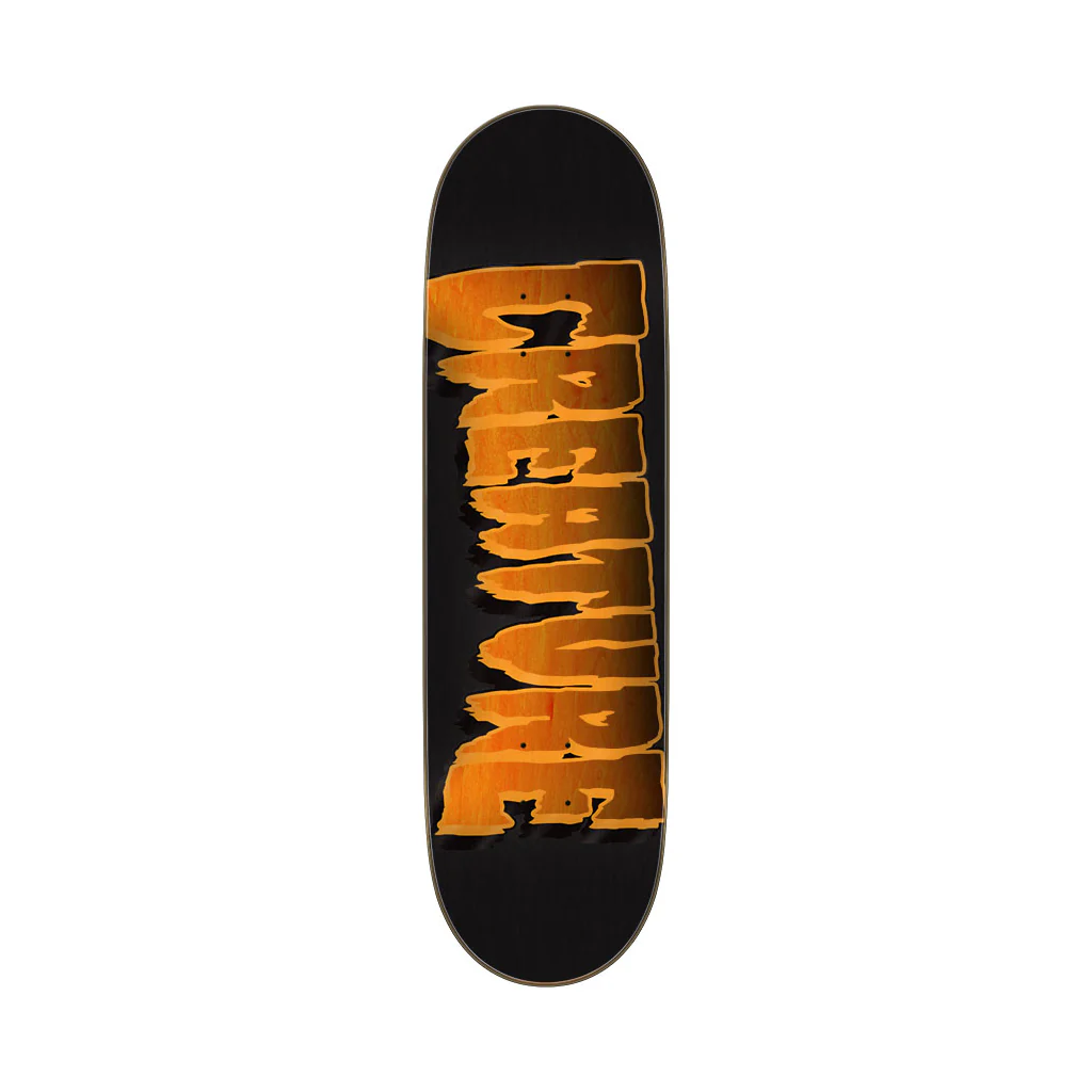 Creature Deck Logo Outline Stumps Black/Orange 8.8" x 31.95"