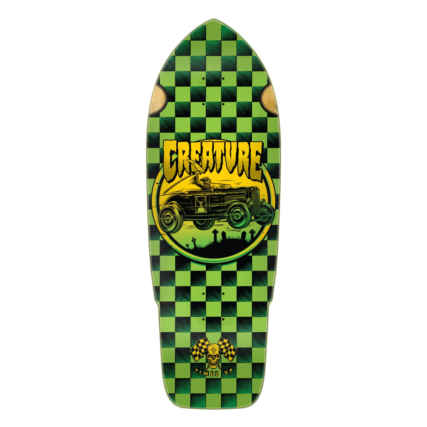 Creature Premium Skateboard Hotrod Reaper XX 10.25" with Independent Trucks, Triclops Wheels - Image 2