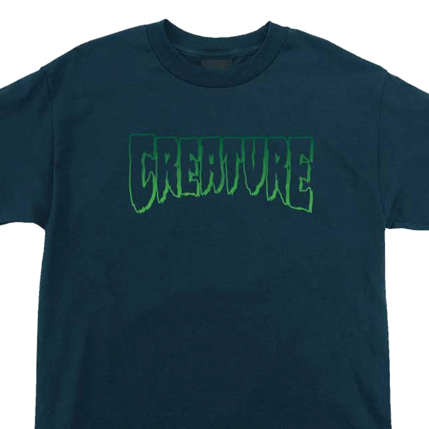 Creature Shirt Logo Outline Harbor Blue - Image 2