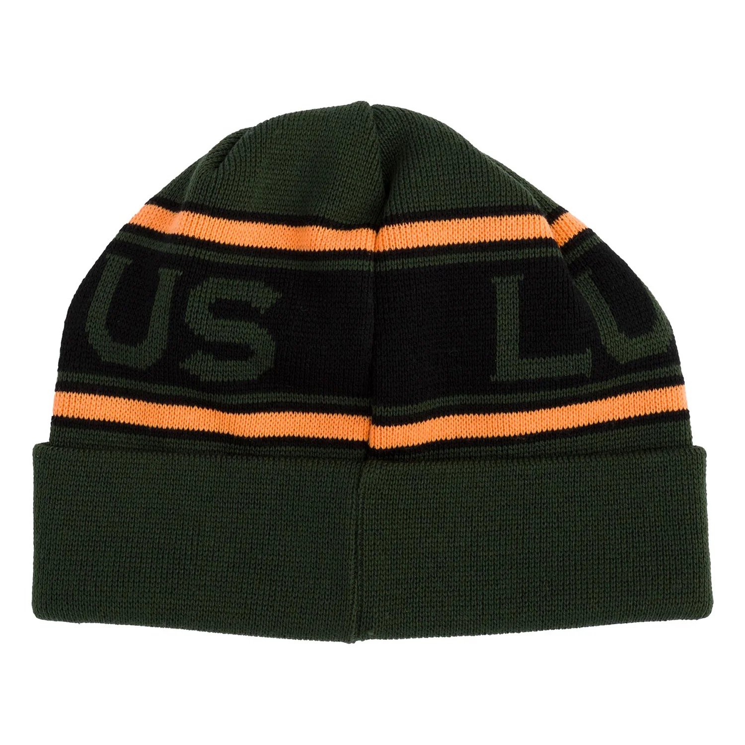 Creature Skateboard Beanie Lurk with US Long Shoreman Olive OS - Image 2
