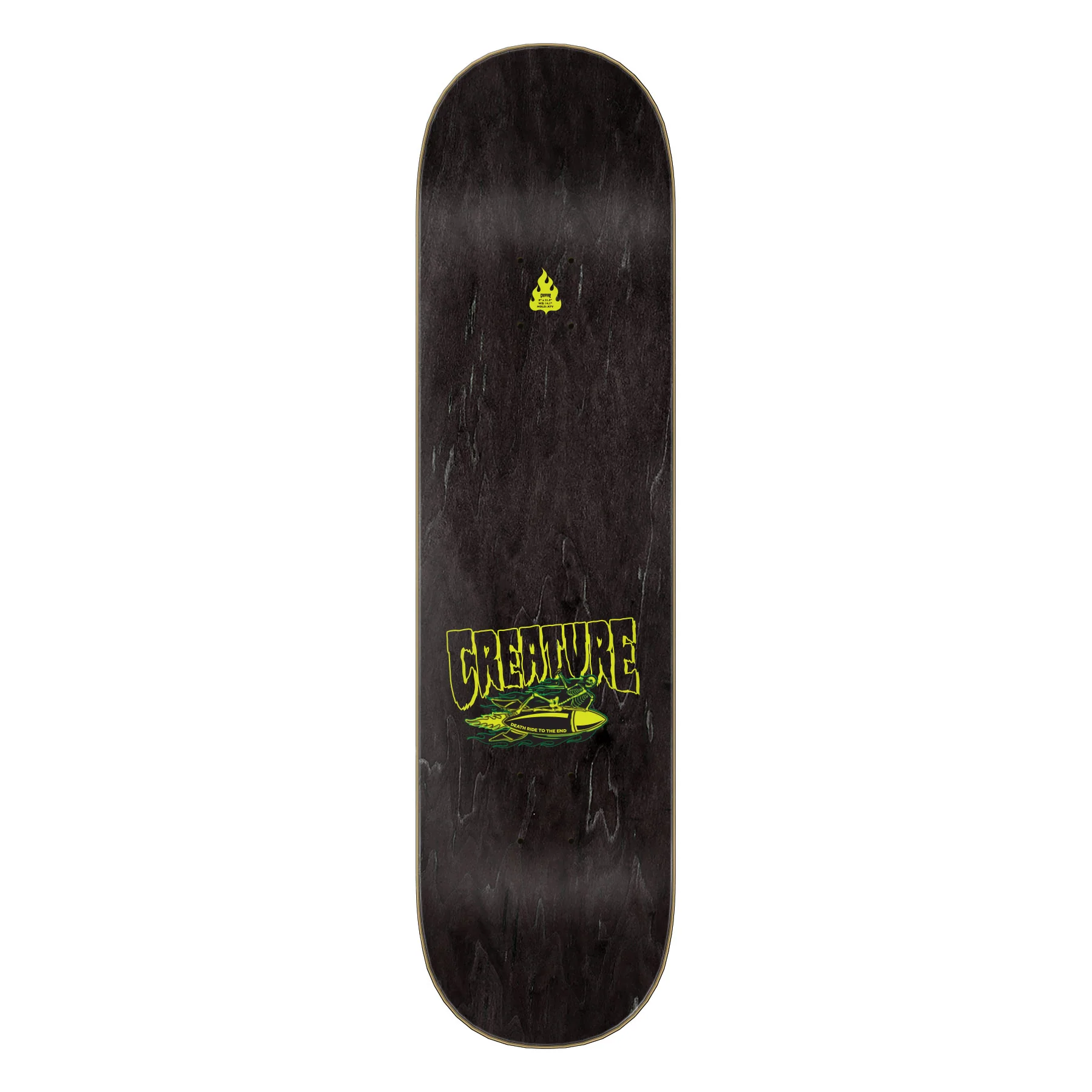 Creature Skateboard Complete Death Rider Stumps 8.0" x 31.5" - Image 2
