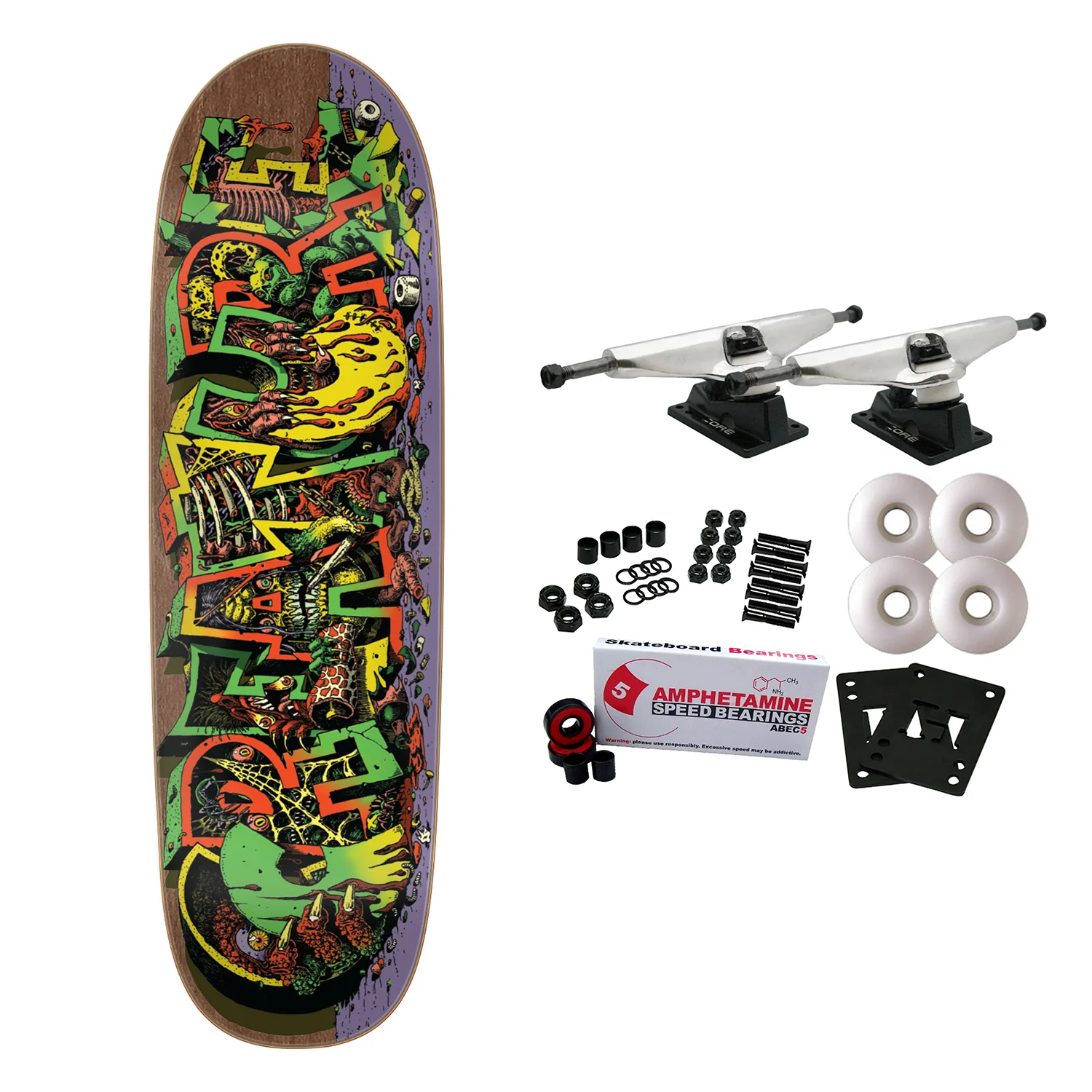 Creature Skateboard Complete Hallucination 9.25" x 31.95"