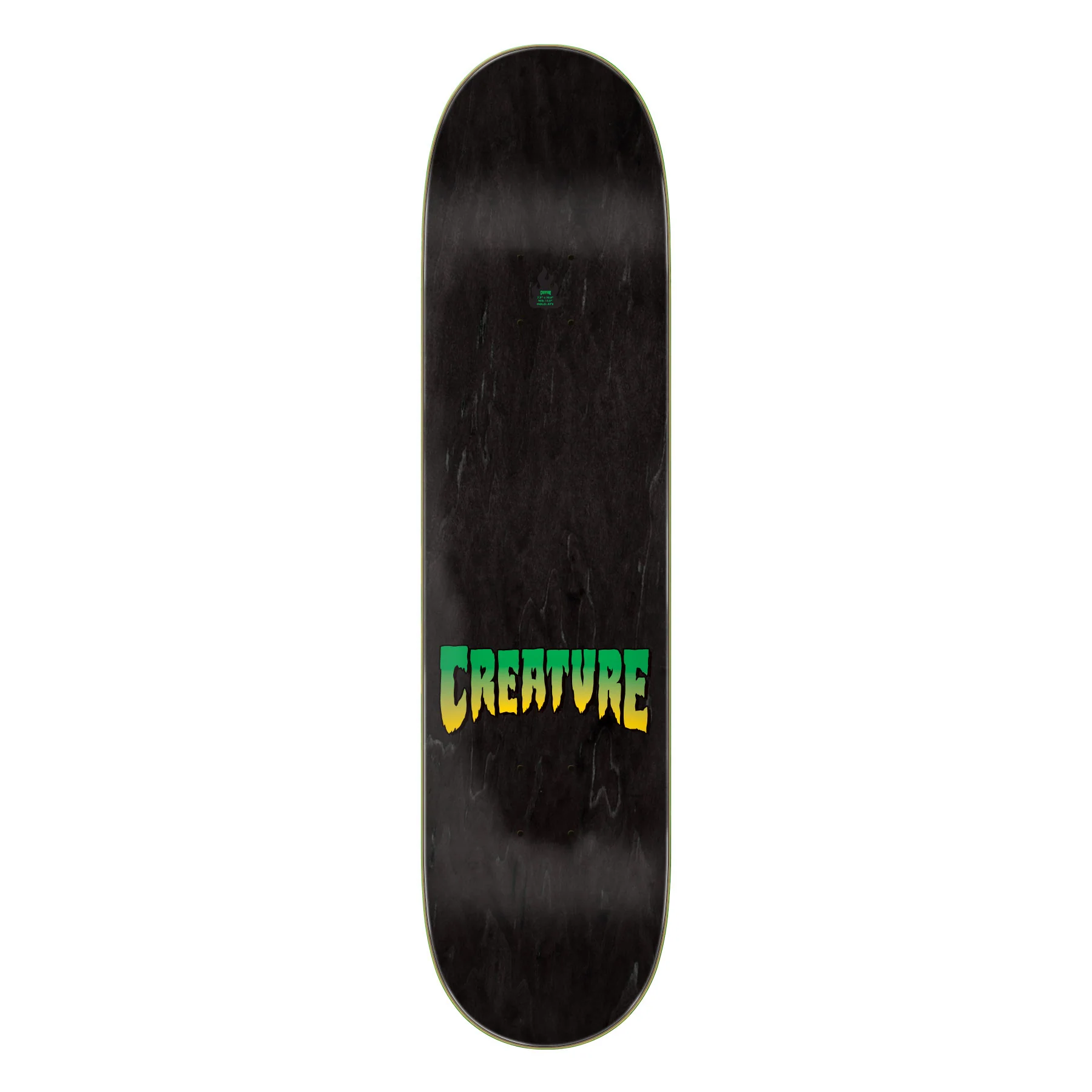 Creature Skateboard Complete Logo Purple 7.5" x 30.6" - Image 2
