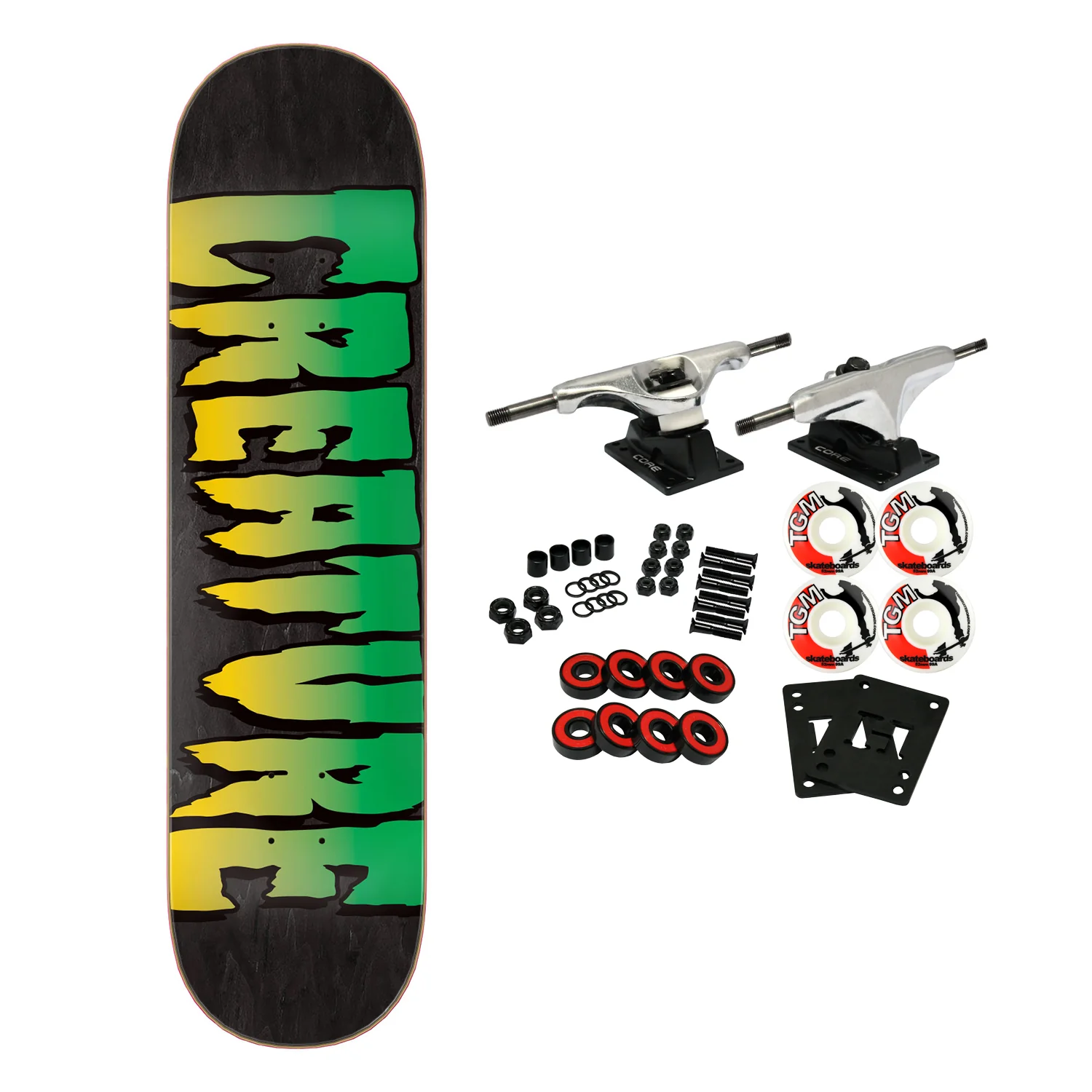 Creature Skateboard Complete Logo Stumps (Assorted) 8.0" x 31.5"
