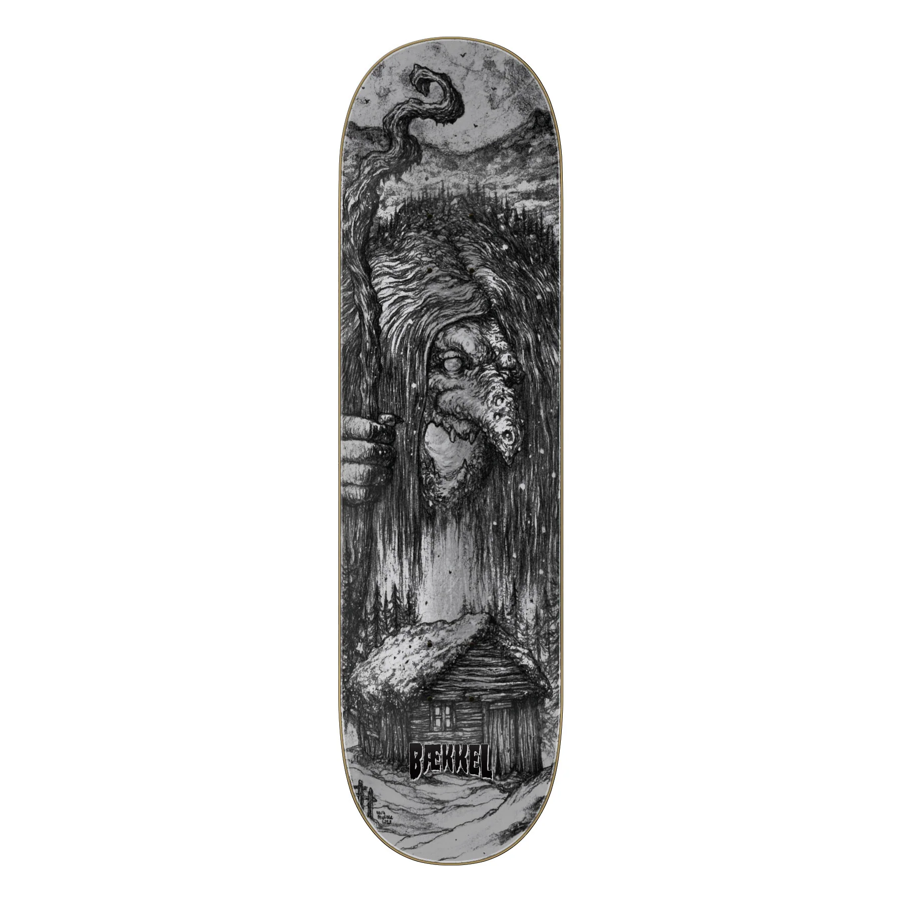 Creature Skateboard Deck Baekkel Troll 2 8.6" x 32.11"