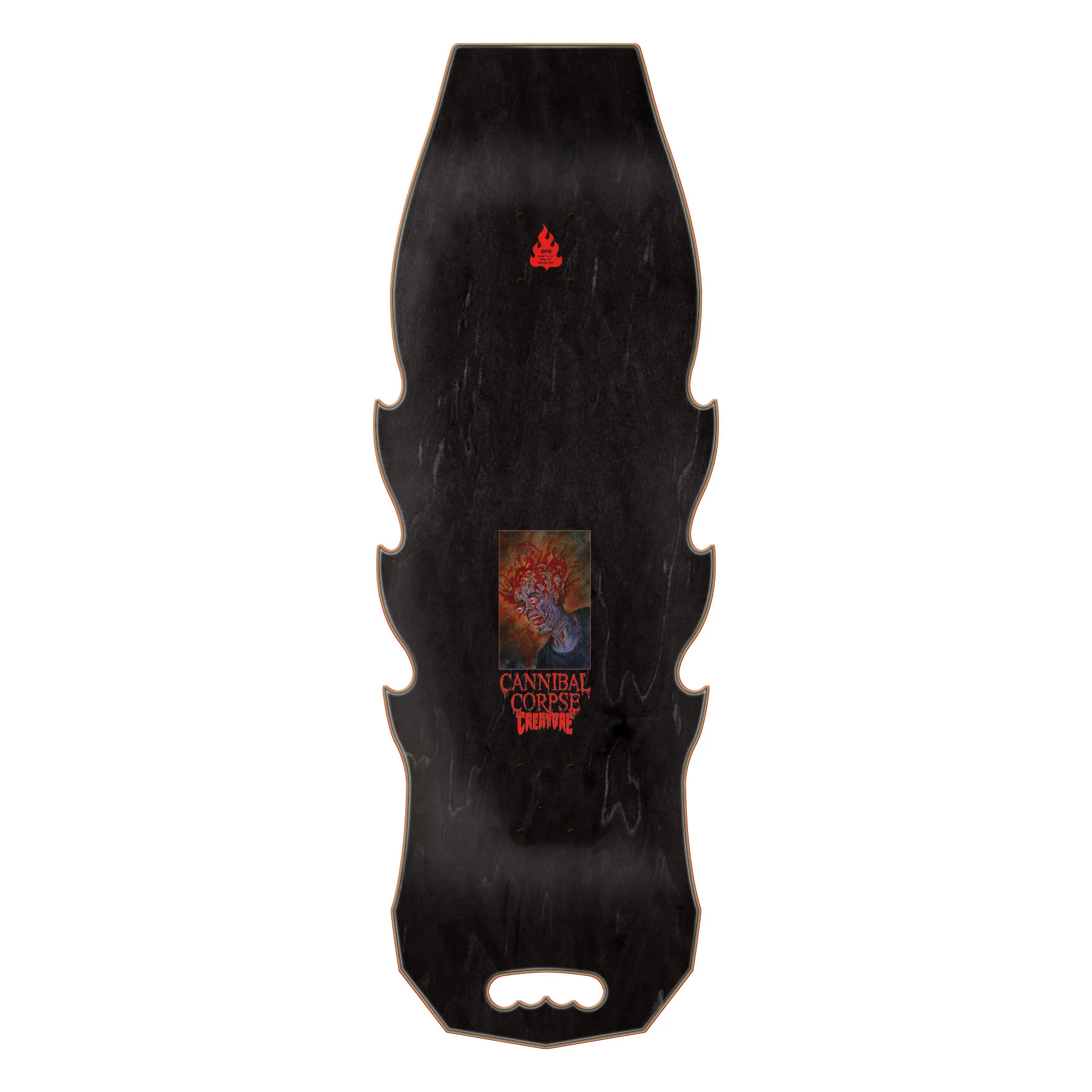 Creature Skateboard Deck Cannibal Corpse Explicit Vile 10.56" x 31" - Image 5